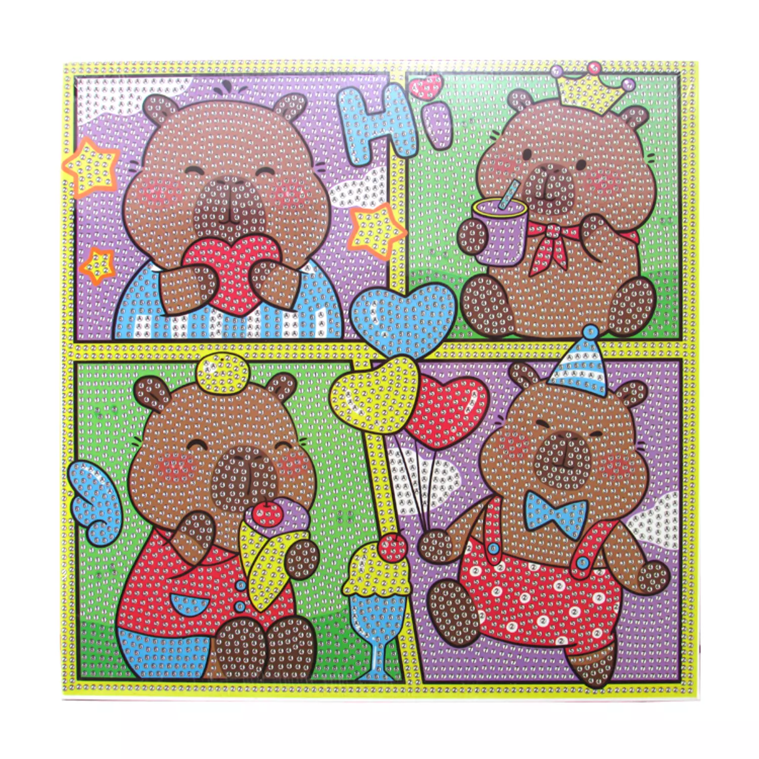 Diamond painting frame with tools 30*30cm 2