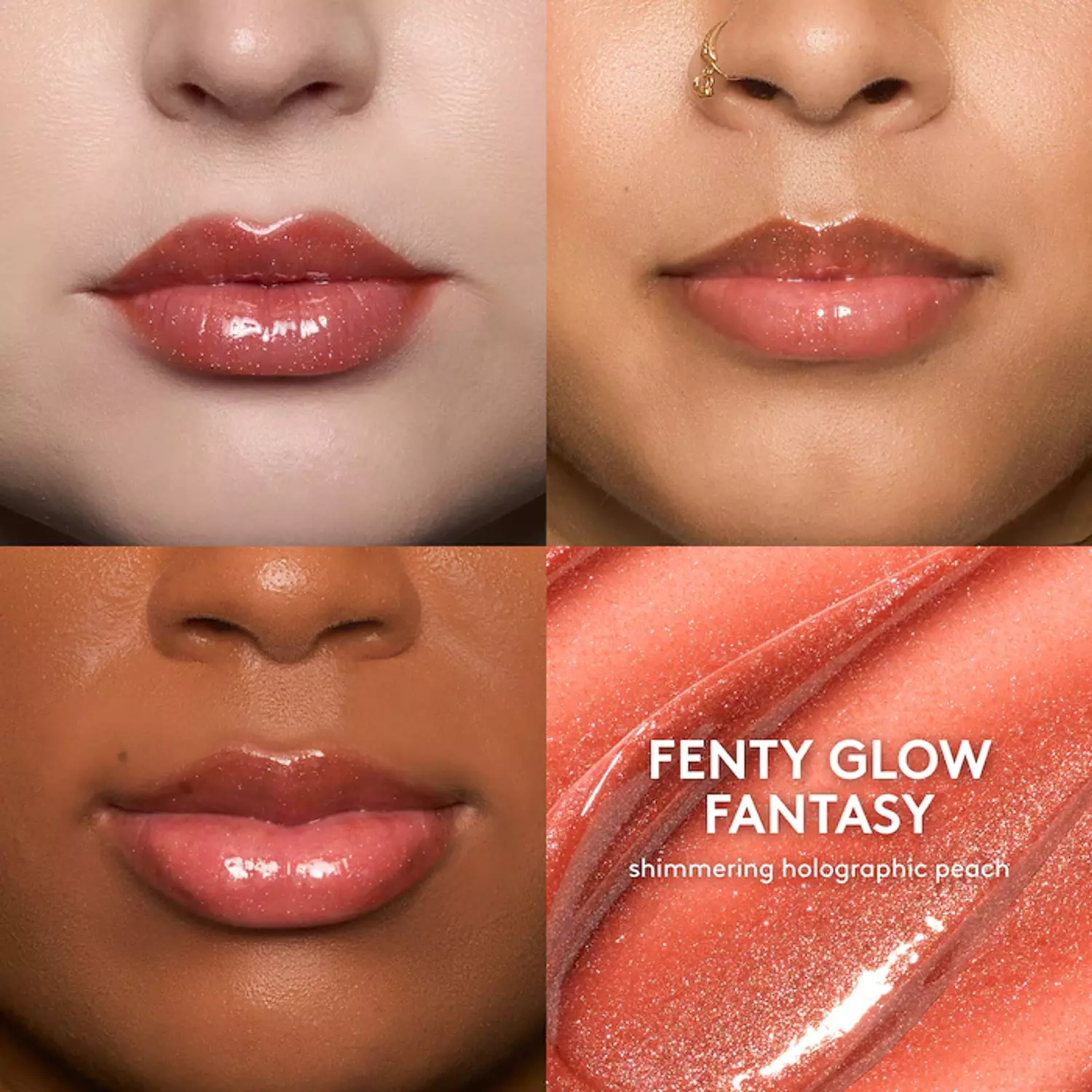 Fenty Beauty by Rihanna  Glossy Posse VIII 3-Piece Lip Luminizer set 1