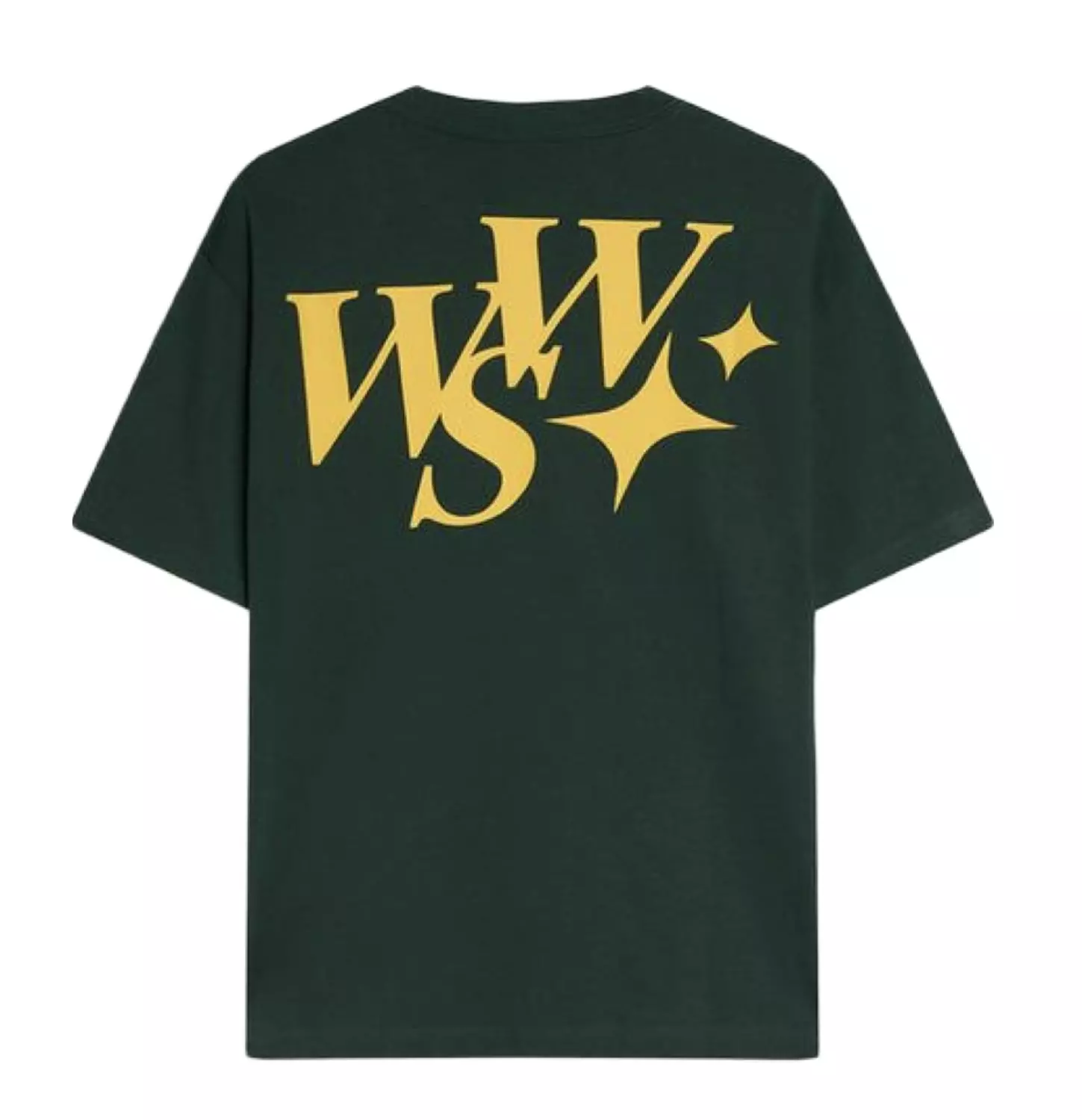 BERSHKA WWS SHORT SLEEVE PRINT T-SHIRT image