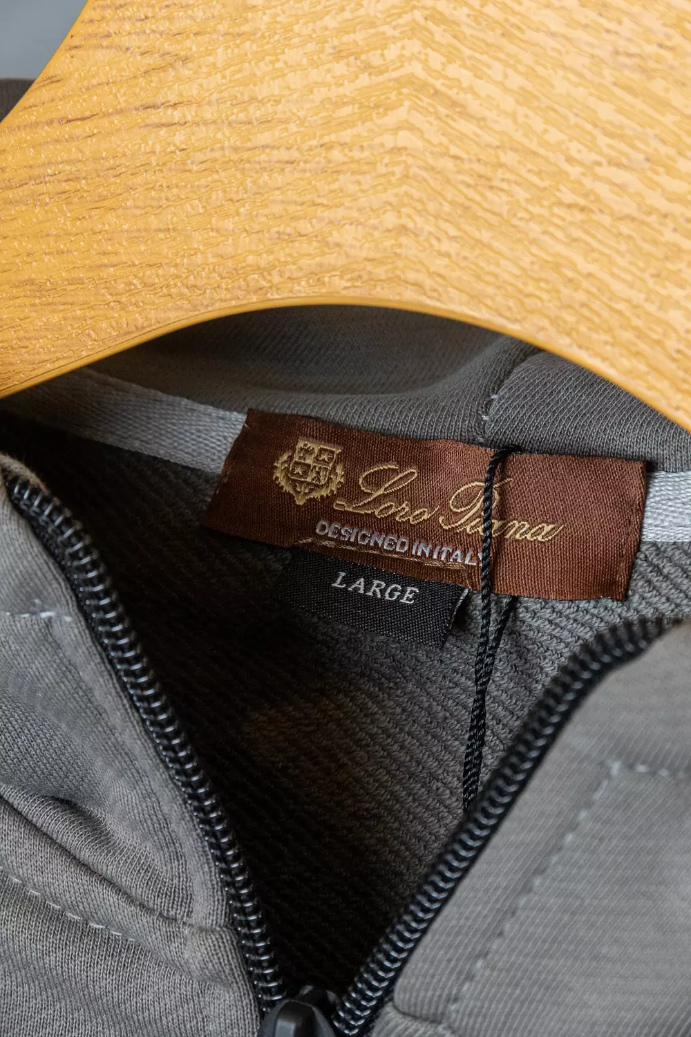 LORO PIANA  ZIPPER SWEATSHIRT \ 1687 2