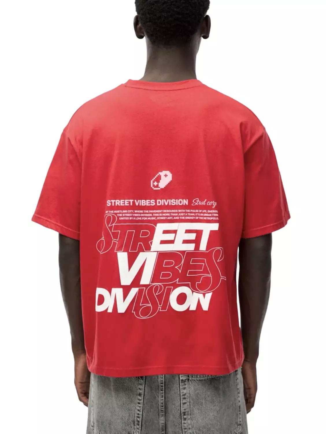 Pull&bear Stwd Red T-shirt