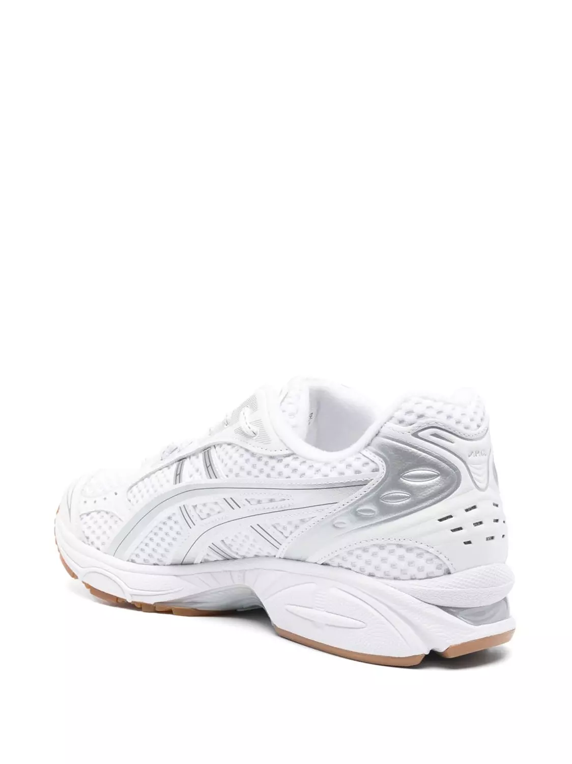 Asics gel kayano white pure silver  3
