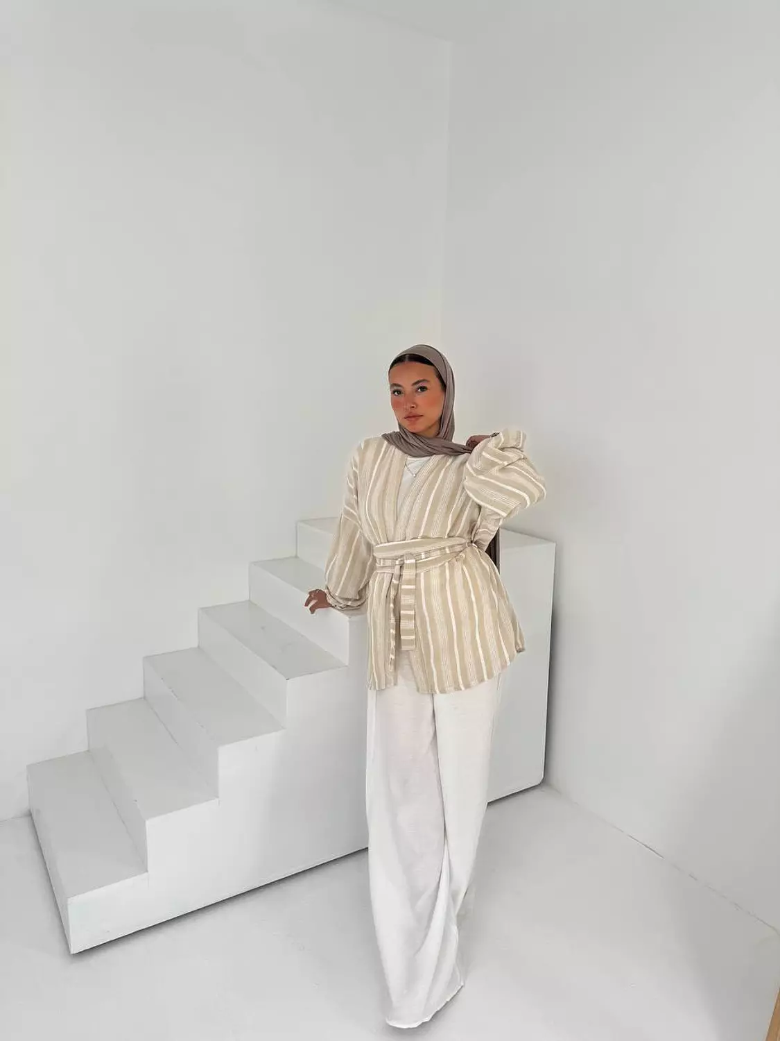 Striped Cardigan hover image