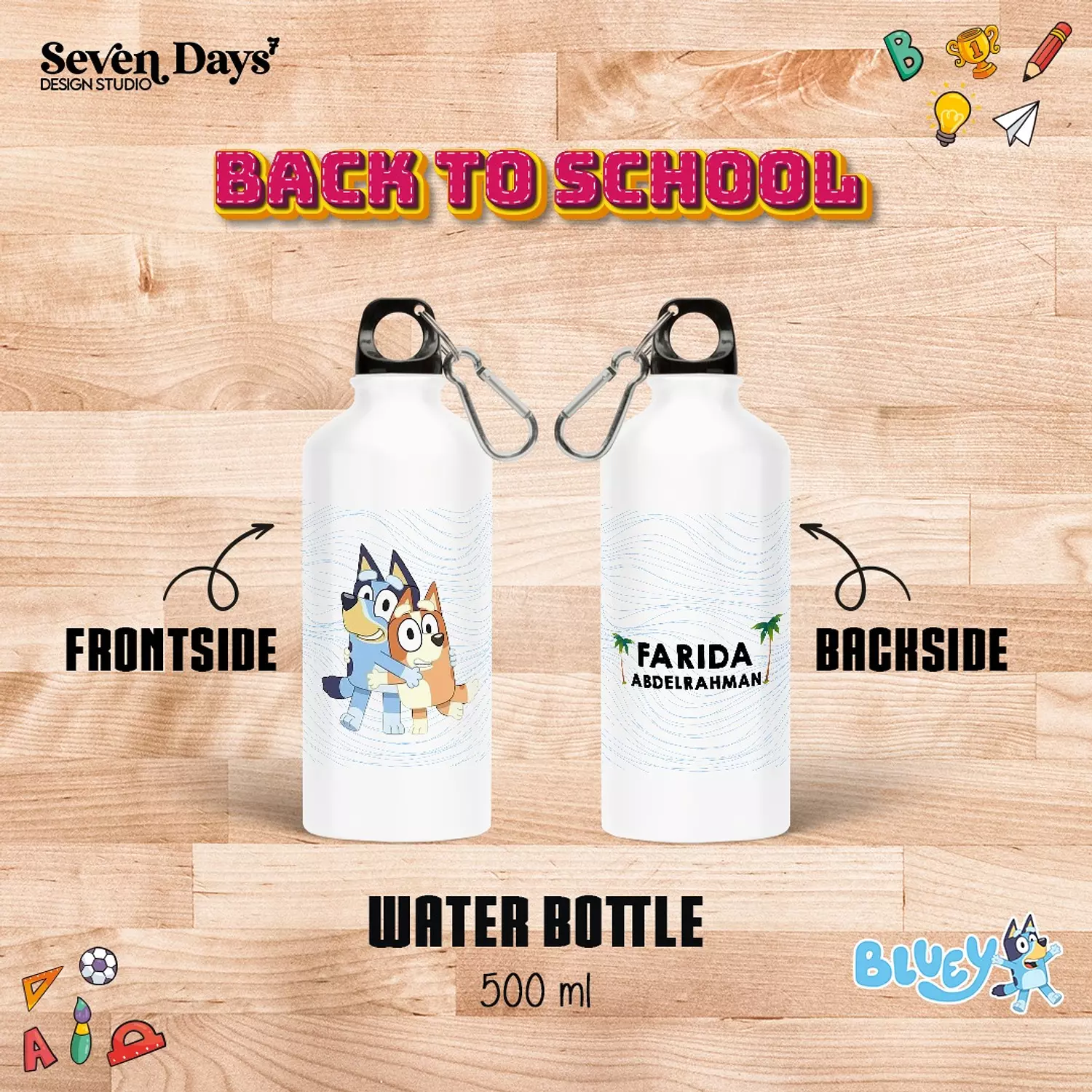 Bluey Water Bottle image