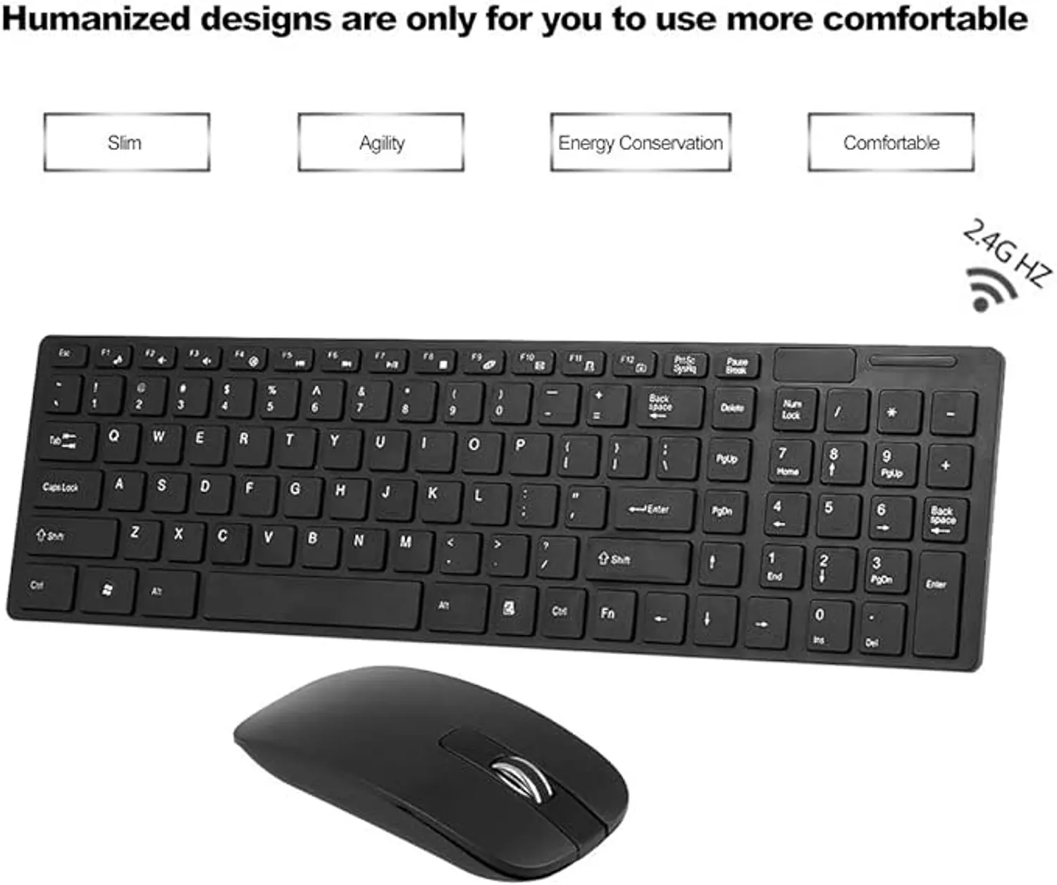 KEYBOARD AND MOUSE WIRLESS K06 GOLDEN TECH 2