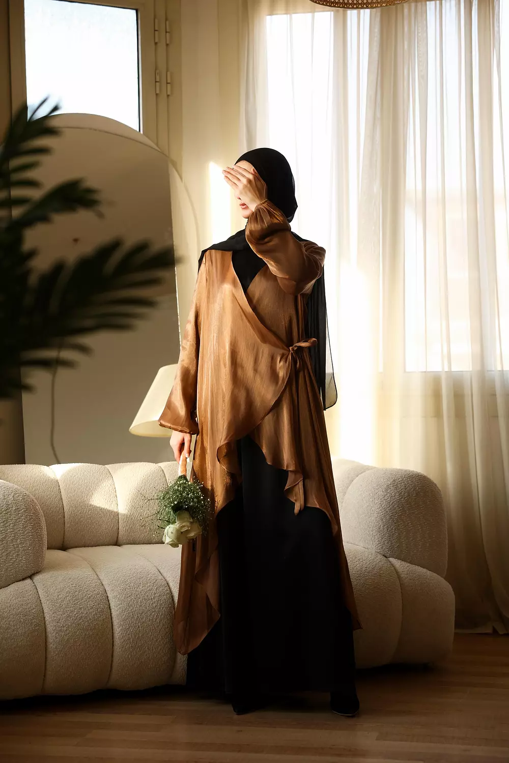 Glimmer Wrap Dress 050 image