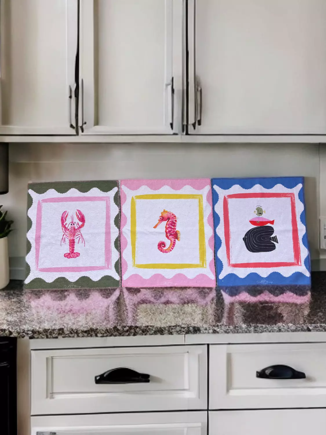 pretty kitchen towels sets 3