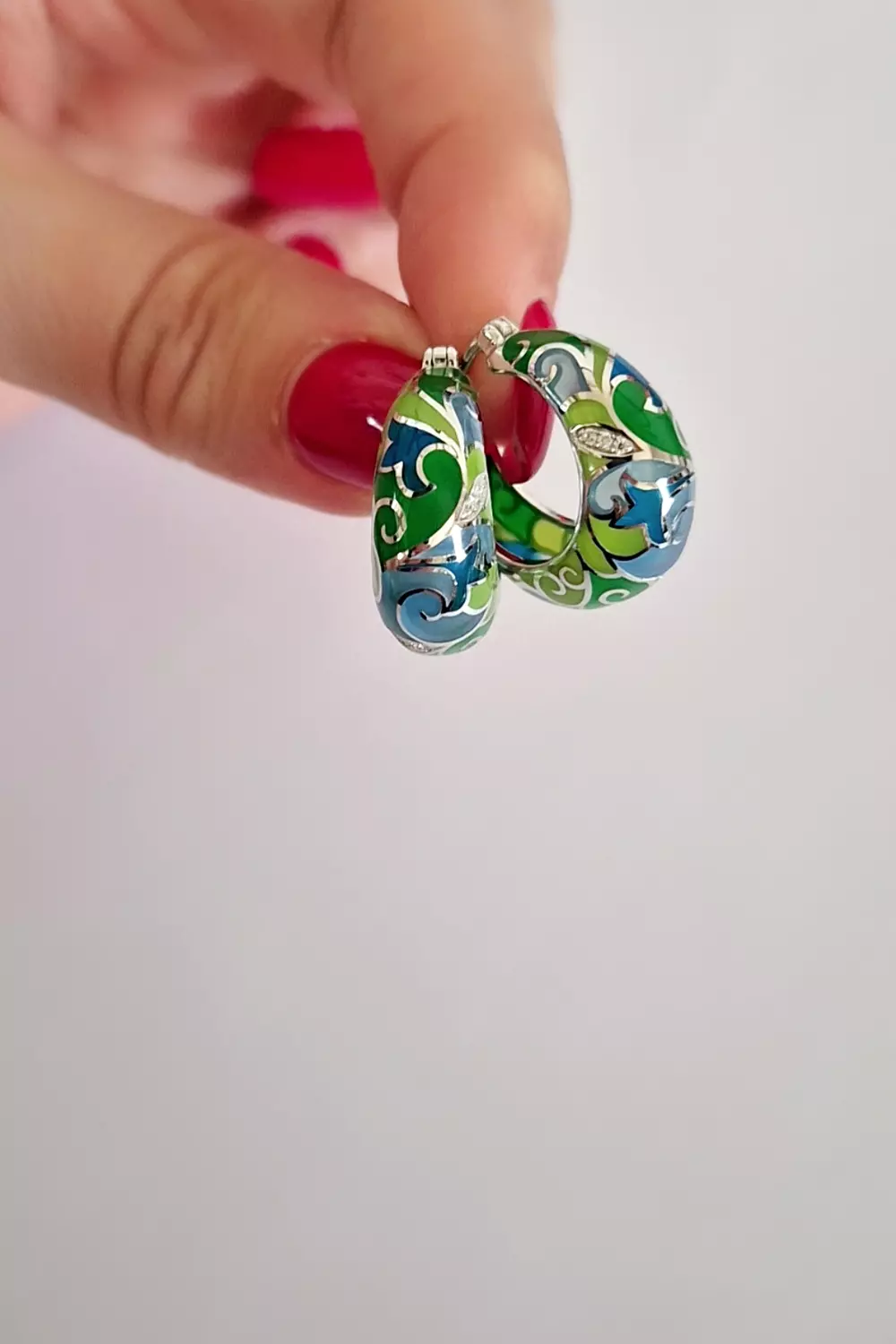Colorful earrings 1