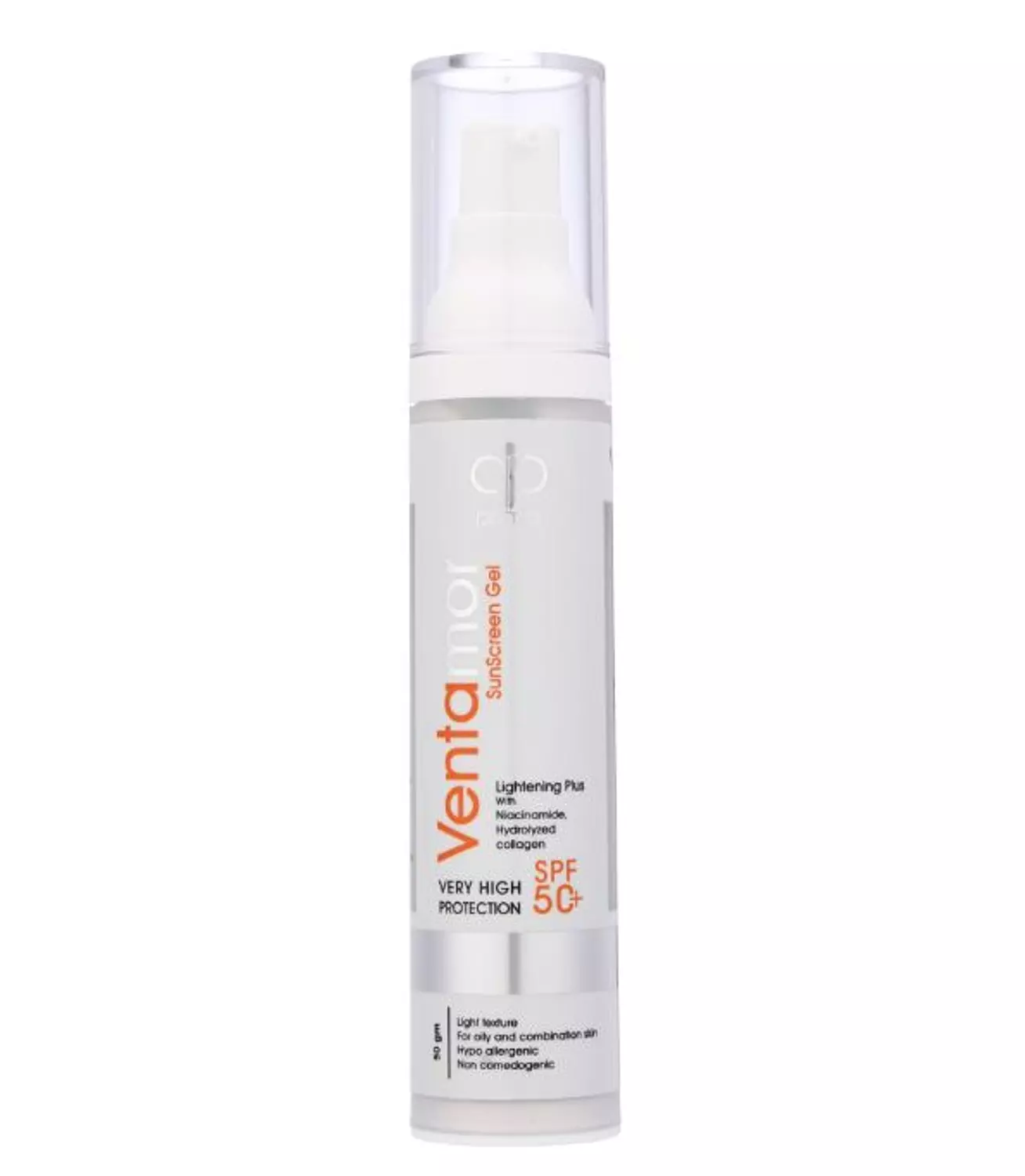 VENTAMOR LIGHTENING PLUS SPF 50+ SUNSCREEN GEL 75 GM image
