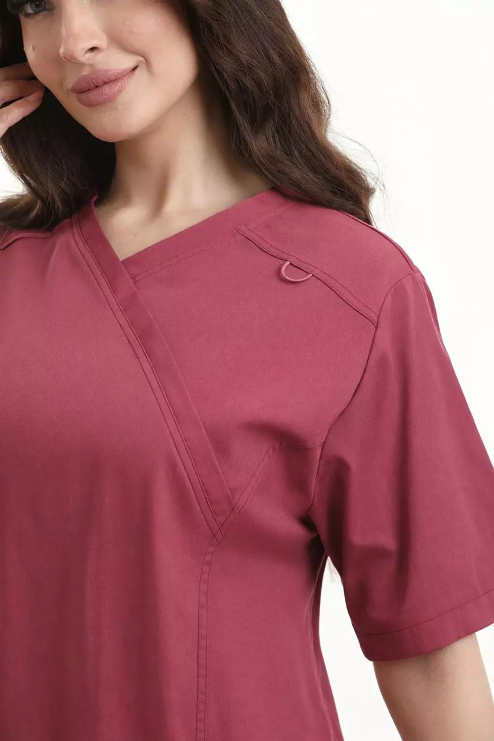 Maroon New Flexi Scrub 6