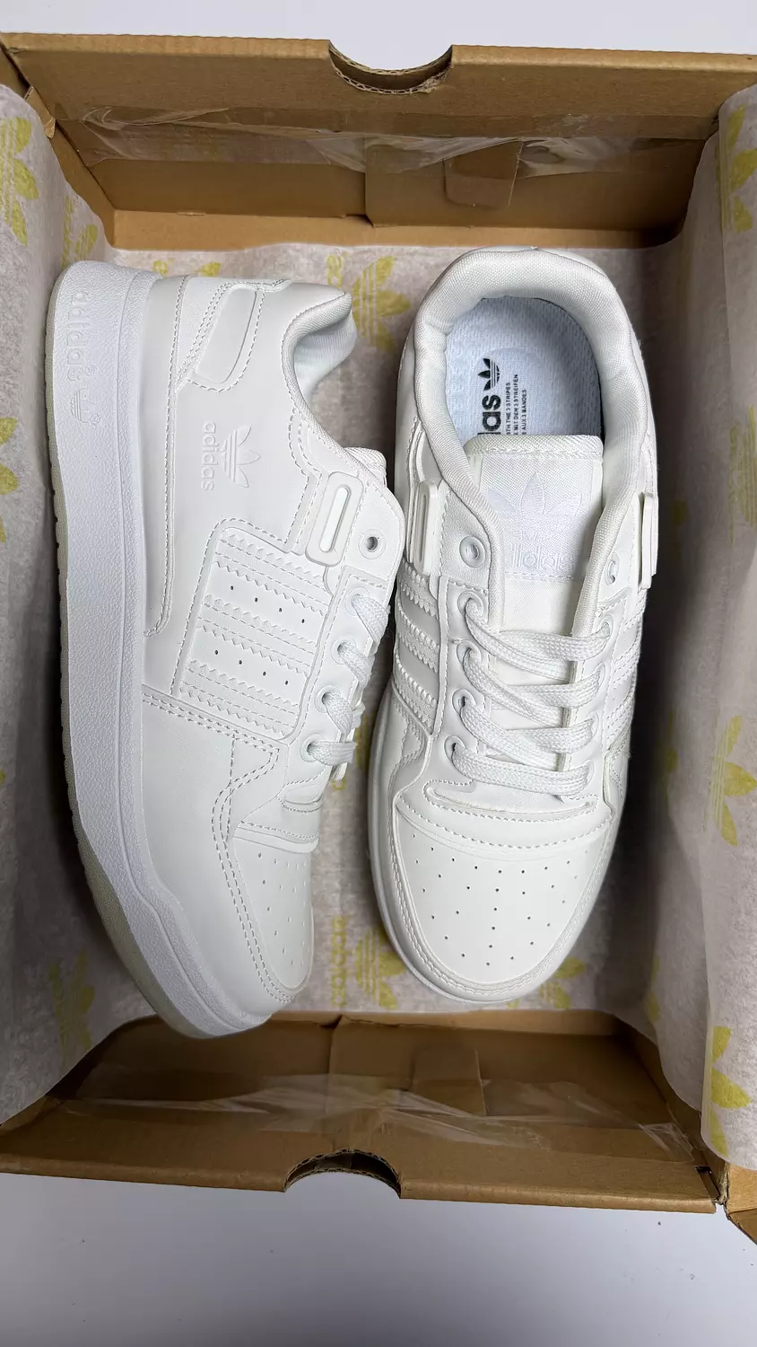 Adidas Forum Low in White  2
