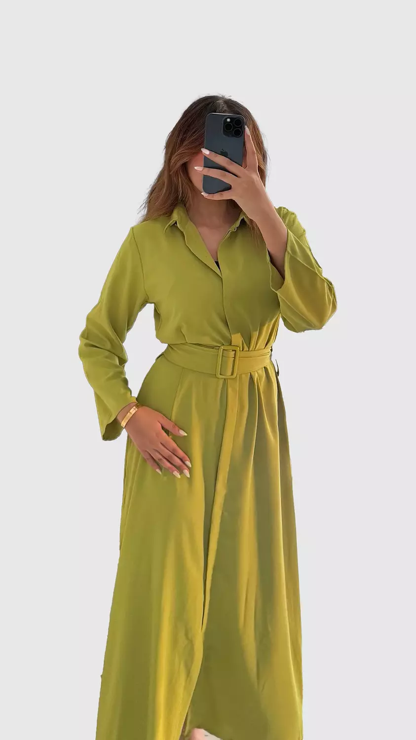 Crepe Poplin Dress image