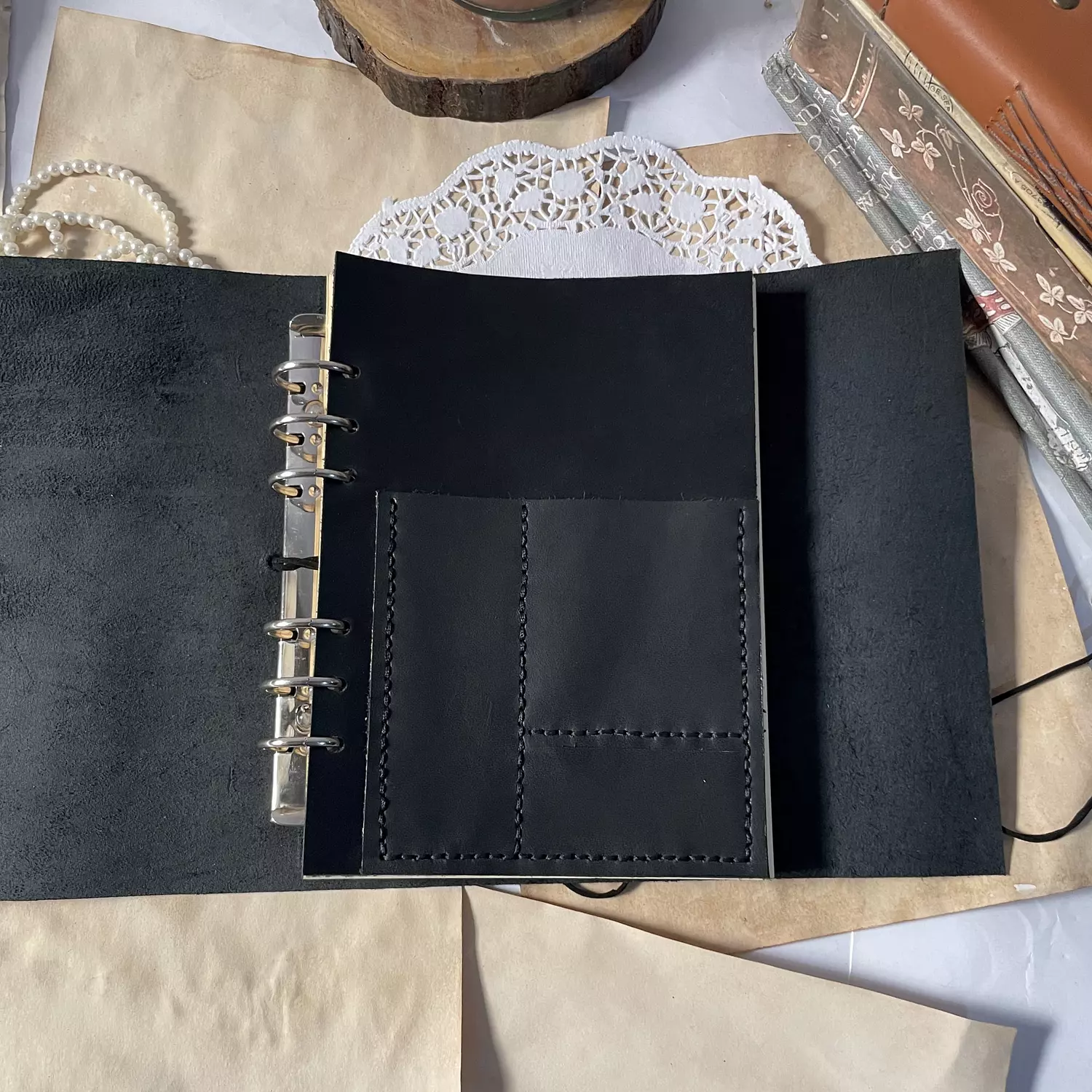 planner notebook A5 ribbon lock  3