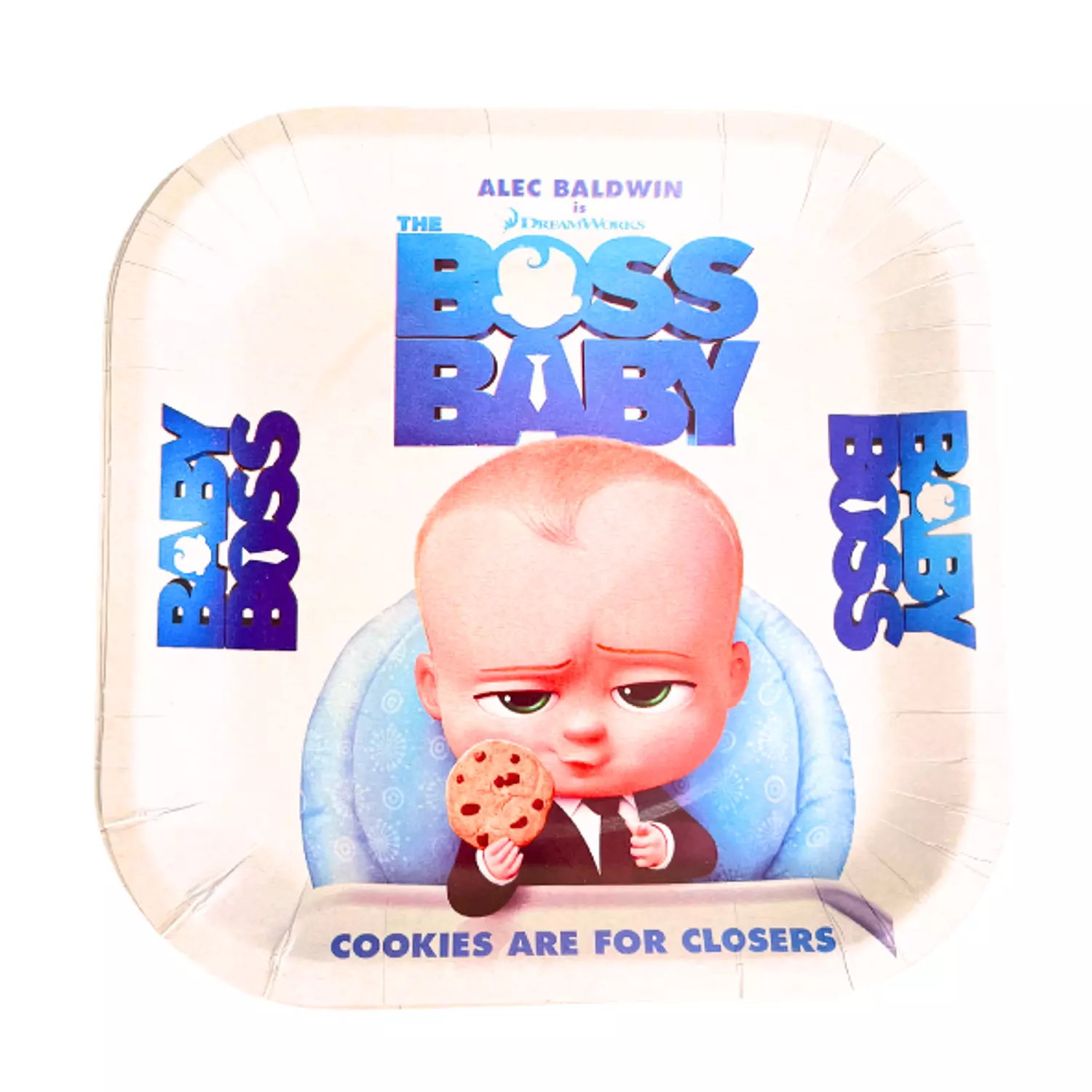 Boss Baby Paper Plates image