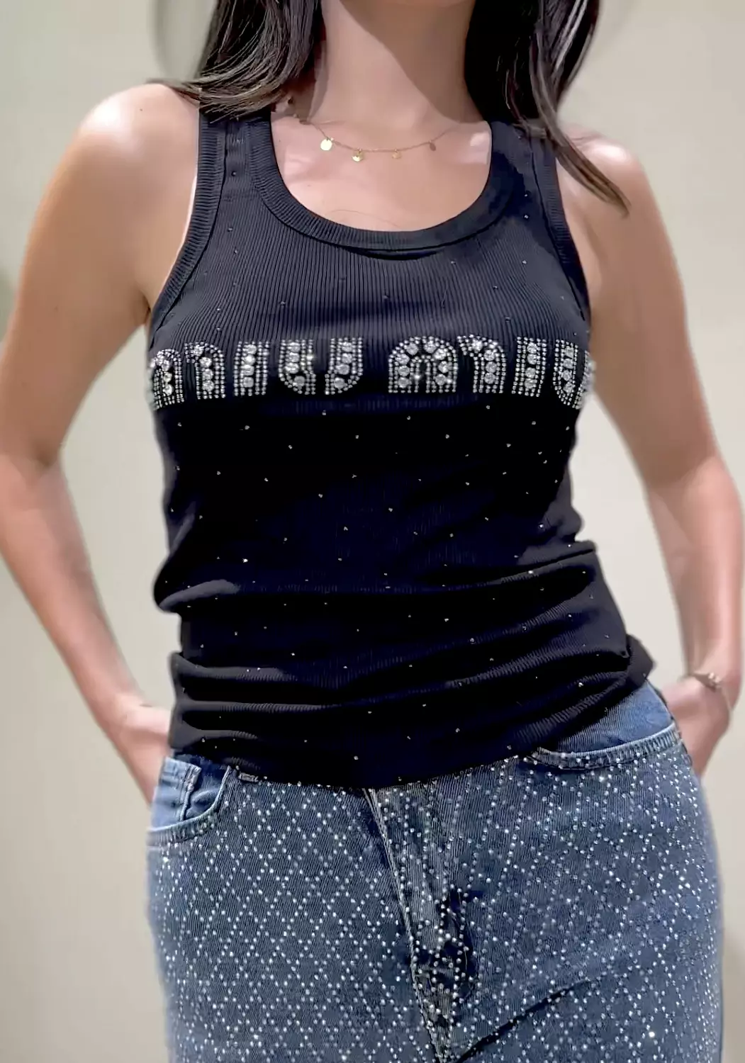 Miu Miu Shiny Top hover image