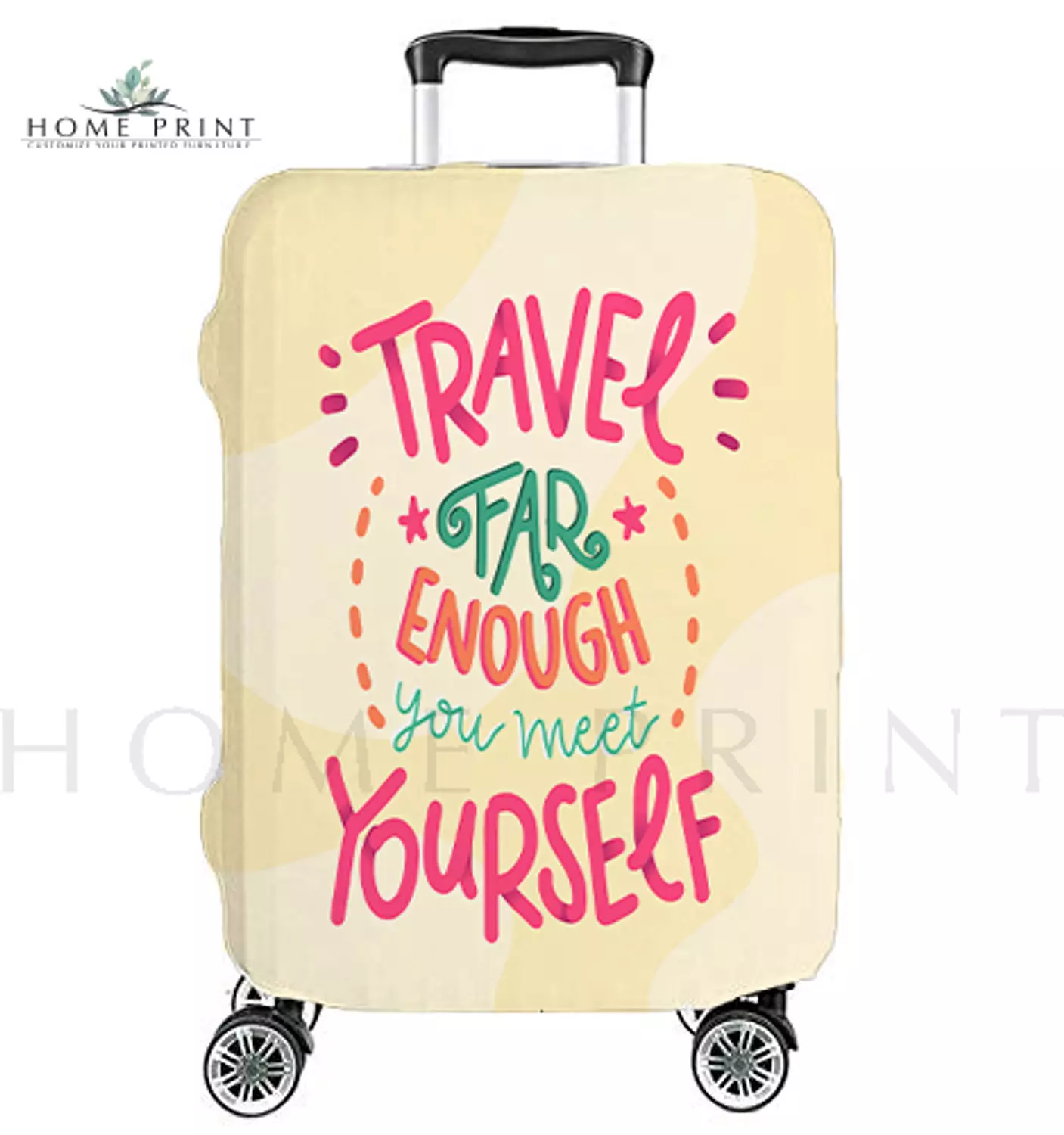 Suitcase Lycra Cover - Different Colors Design  image