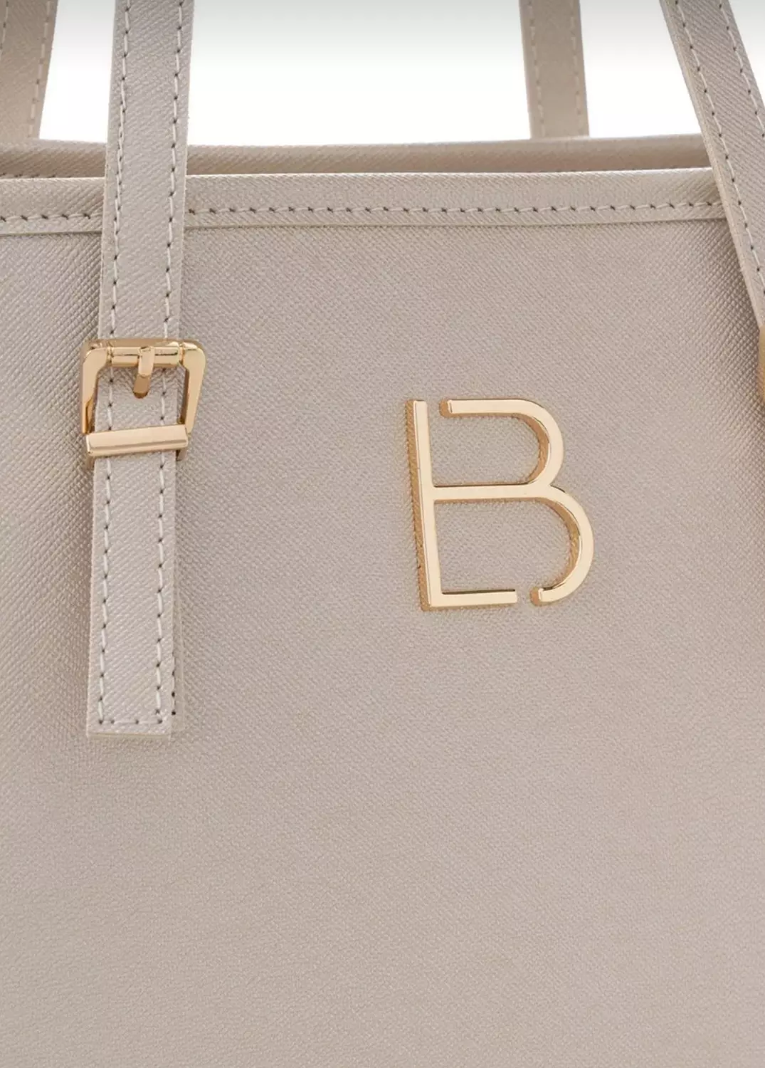 Chic noir shoulder bag of white  3