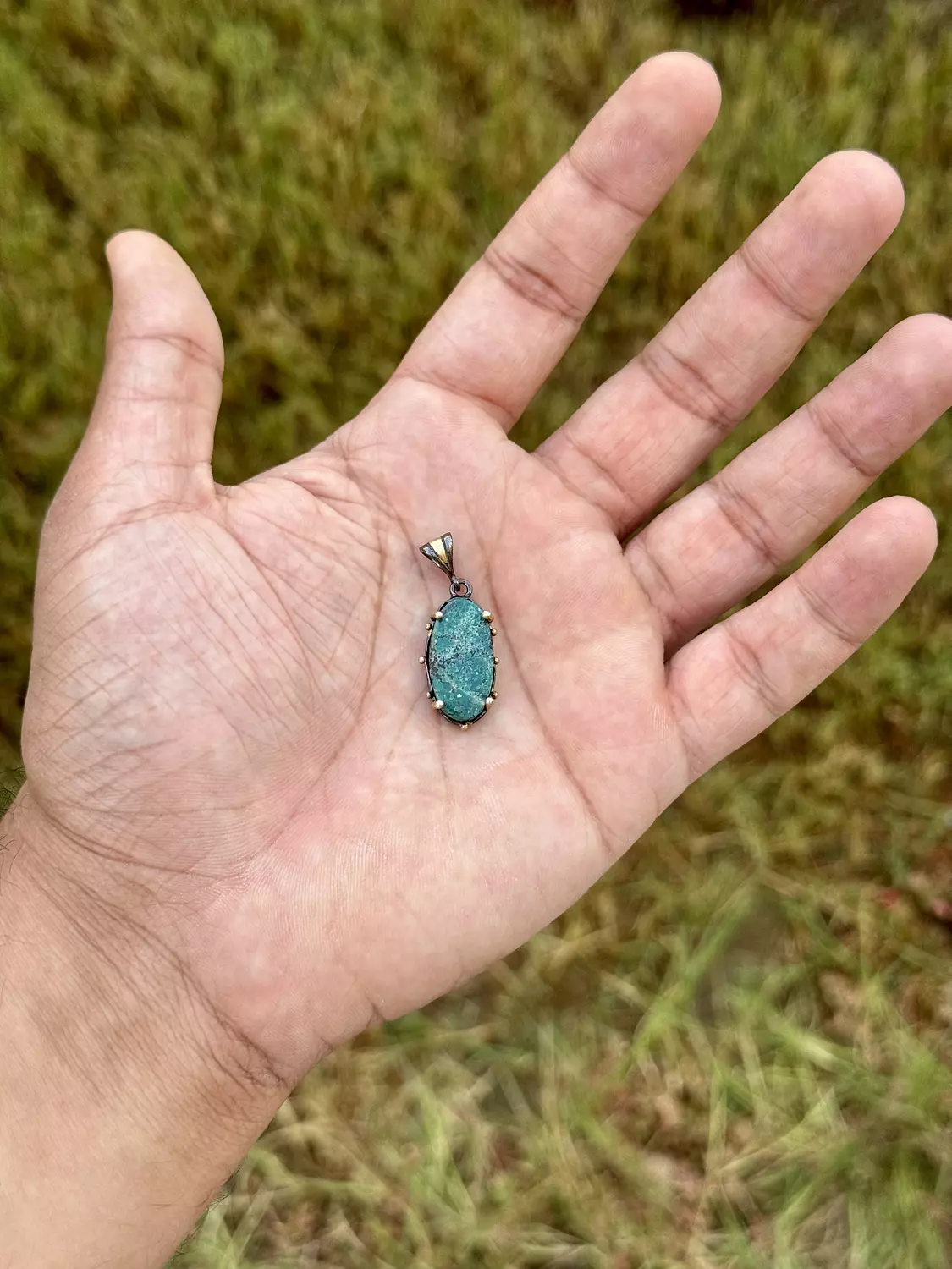 Vintage Turquoise Pendant image