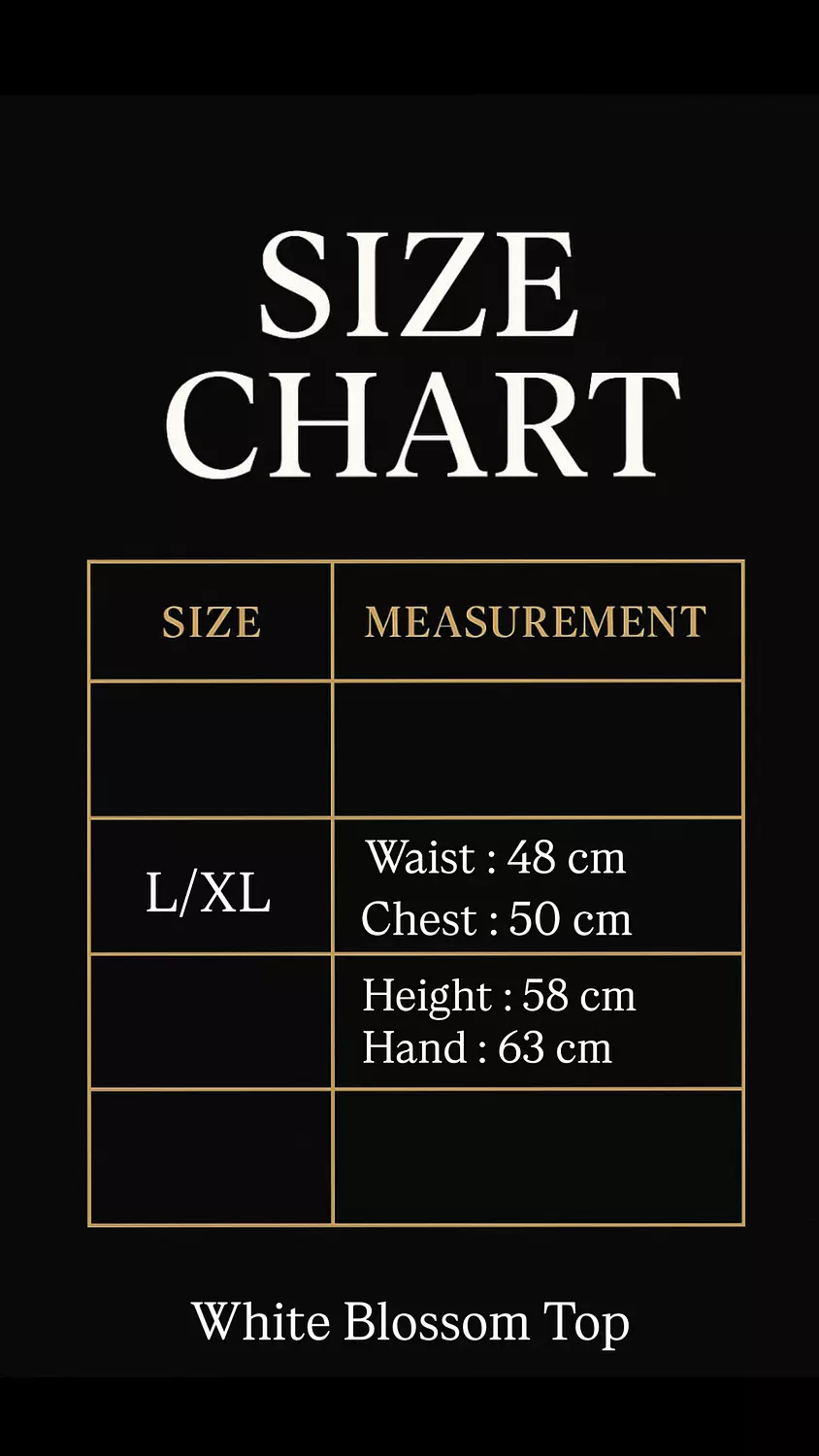 WHITE BLOSSOM TOP 3