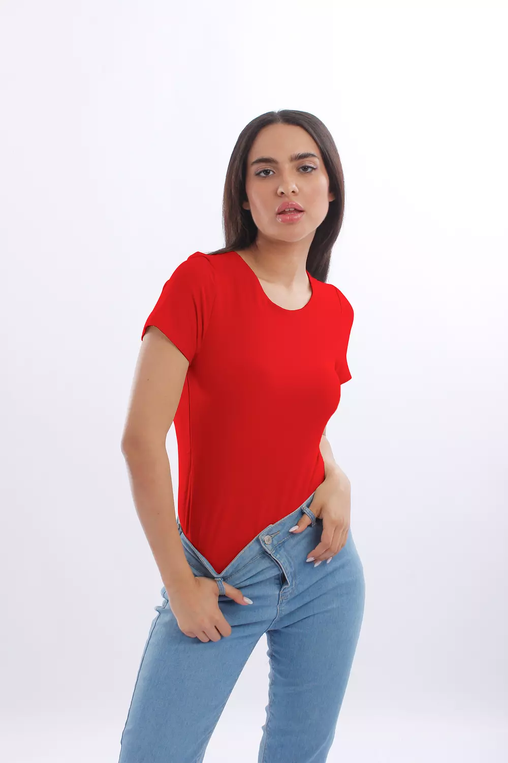 NEW-short sleeve top double layered (70% cotton/30% polyester) 22