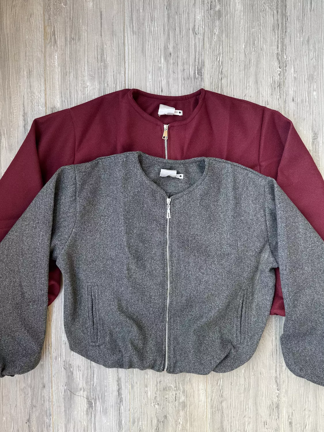 Bombered wool jacket 7