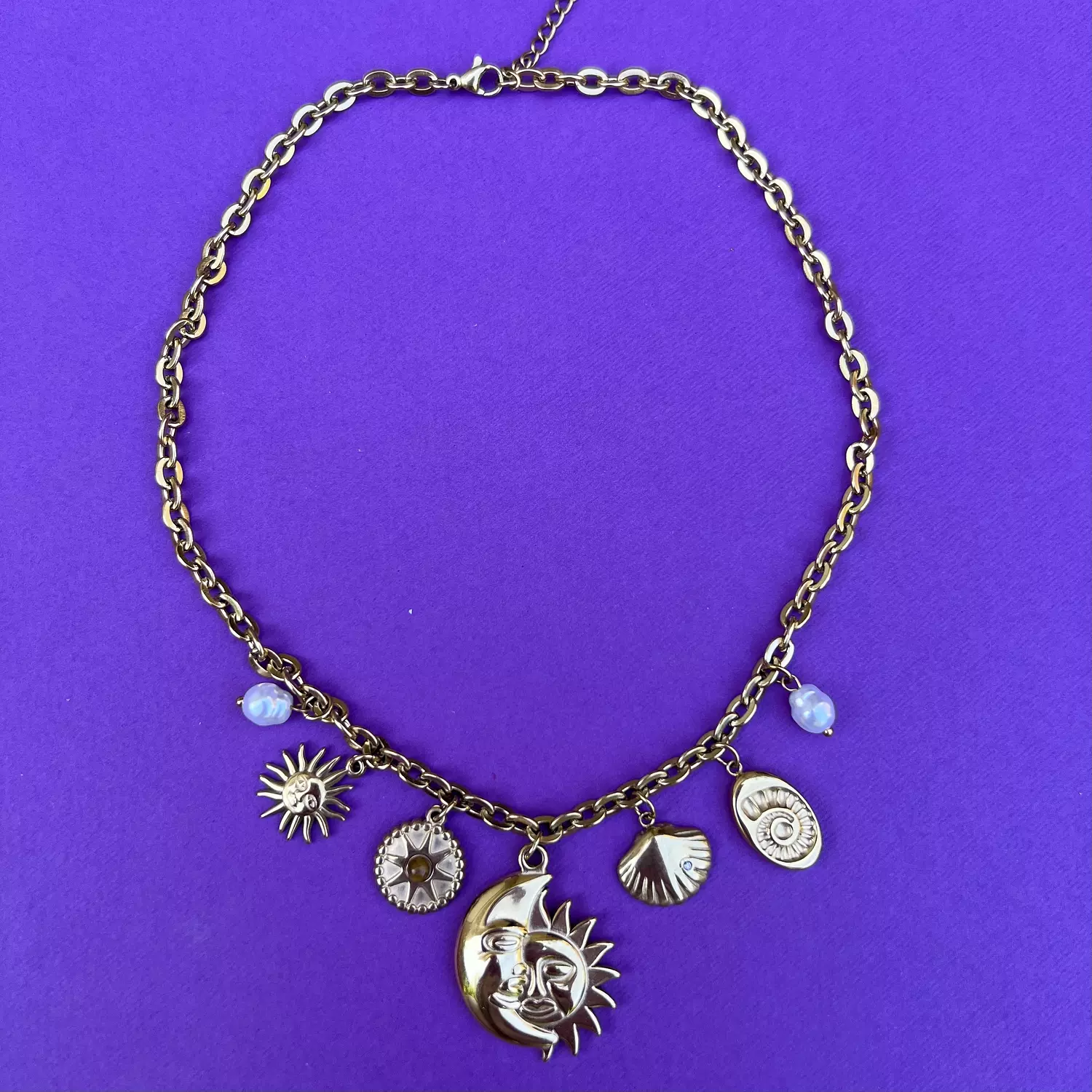 Celestial Dream Charm Necklace  image