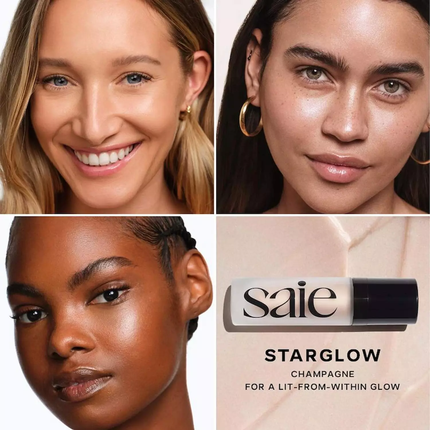Saie Glowy Super Gel Lightweight Dewy Multipurpose Illuminator 4