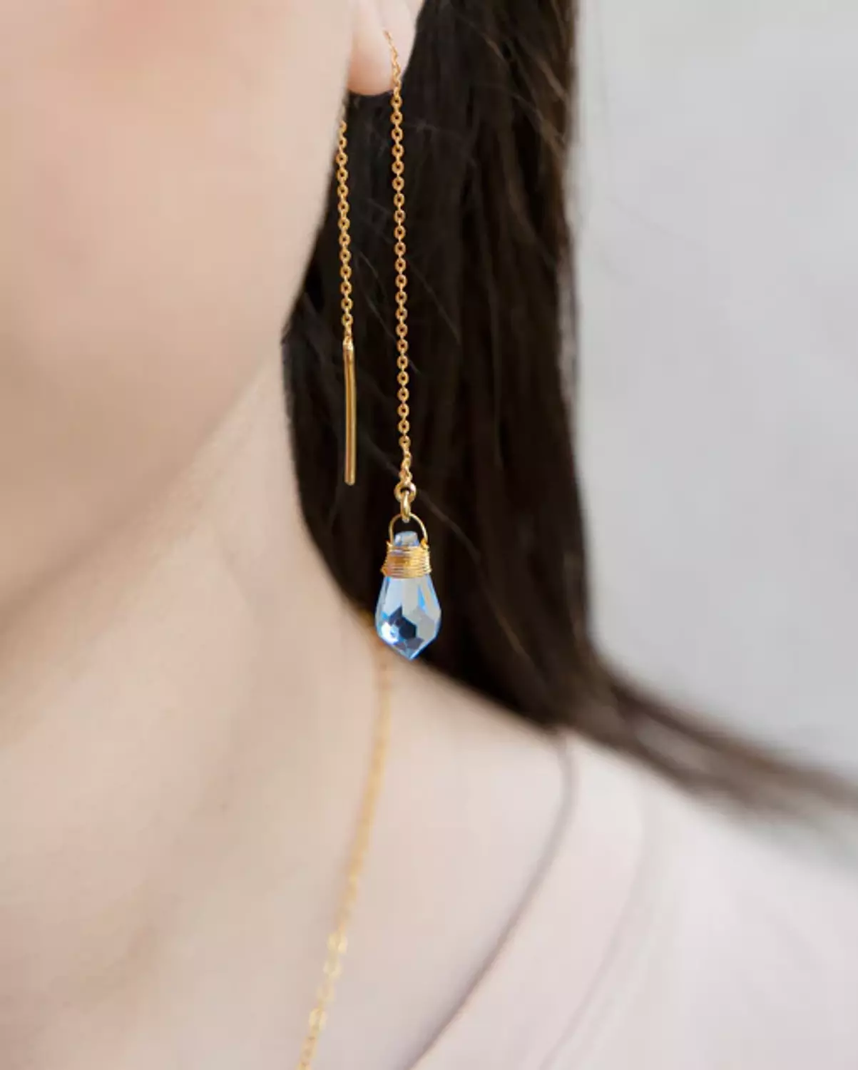 Aqua Marine Earrings image