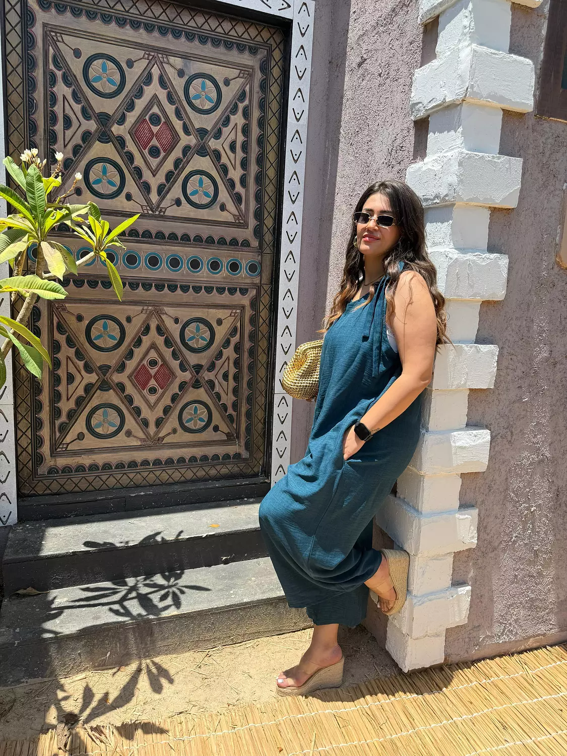 over size linen jumpsuit  4