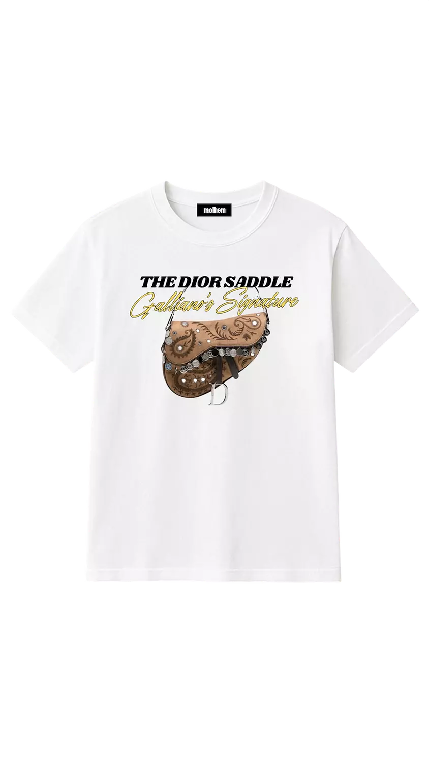 Paisley Saddle tee image