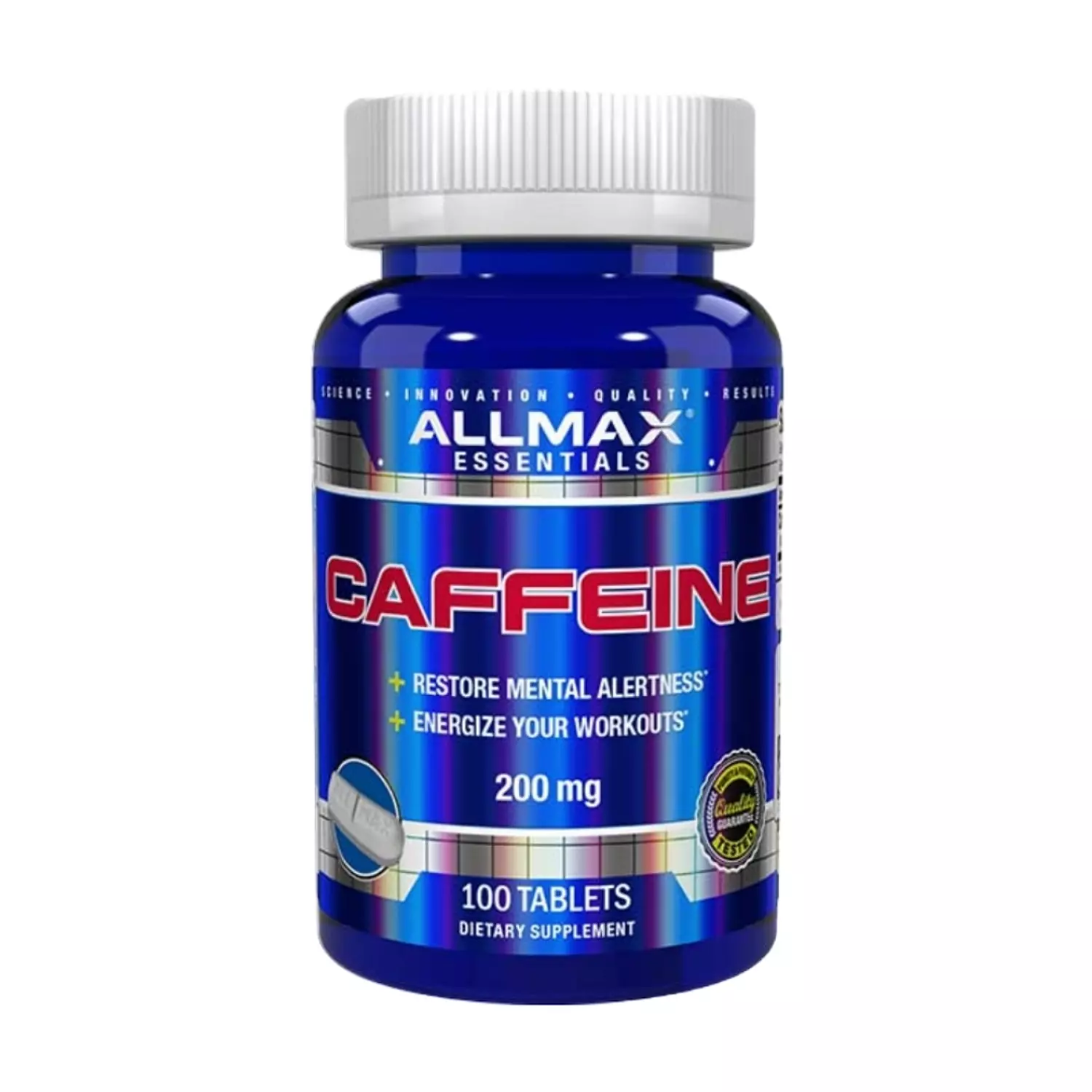 ALLMAX Caffeine 100 tablet 200mg image