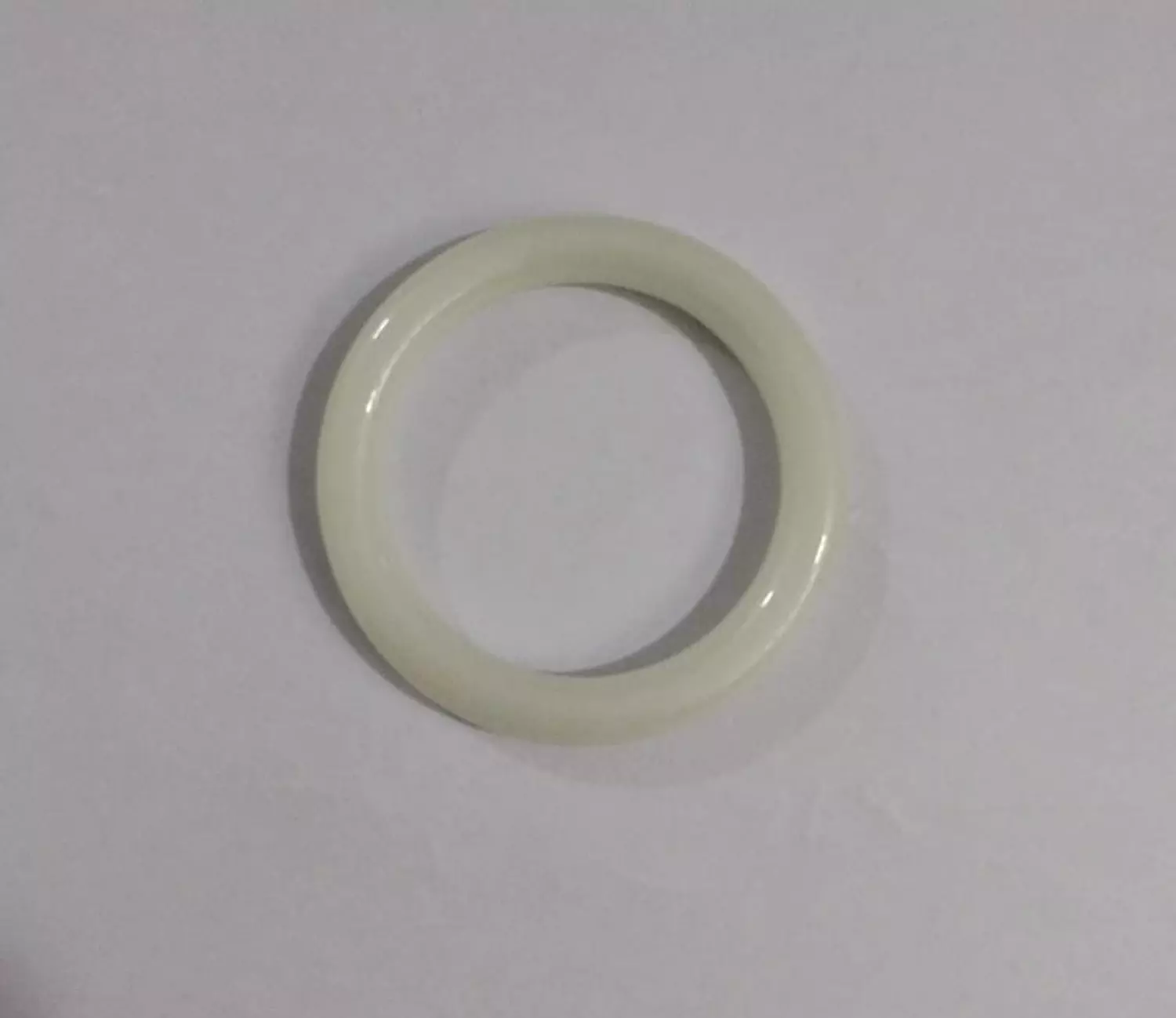 Glass Ring- Off-white