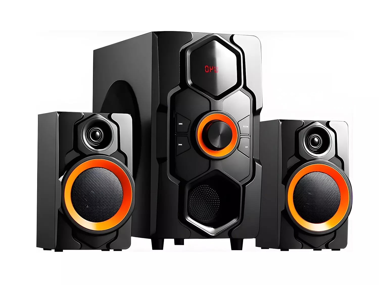 Gamma Tech GT-5520 Home Theater with LED Display, USB/SD, Remote hover image