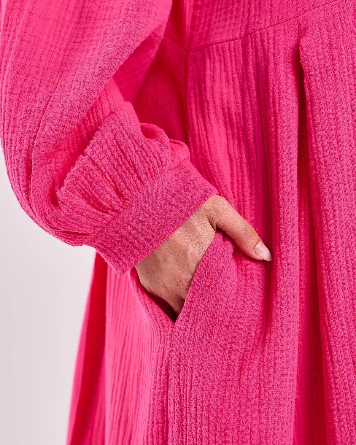 Summer Dress in Hot pink 6