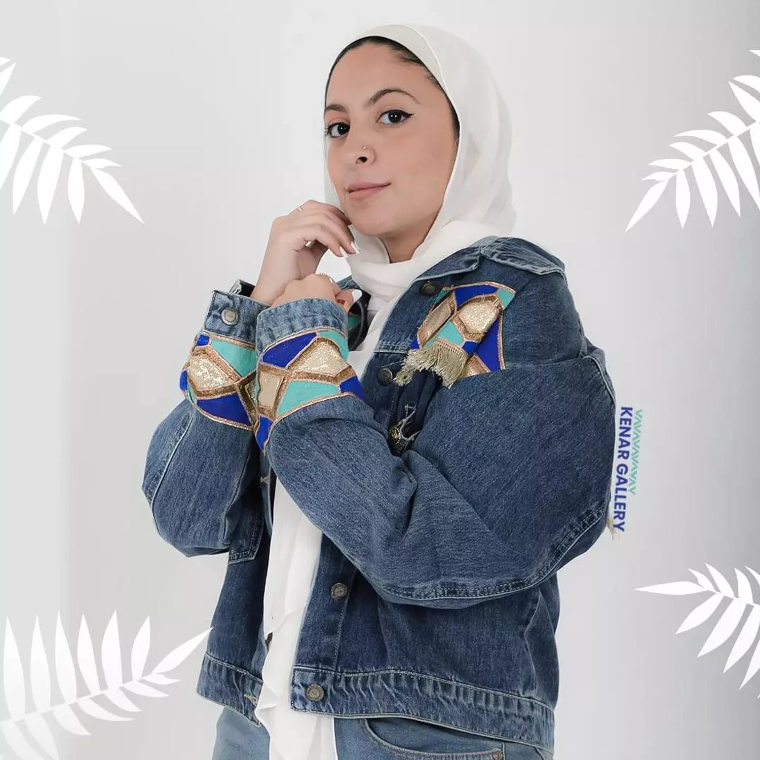 Handmade jeans jacket  image