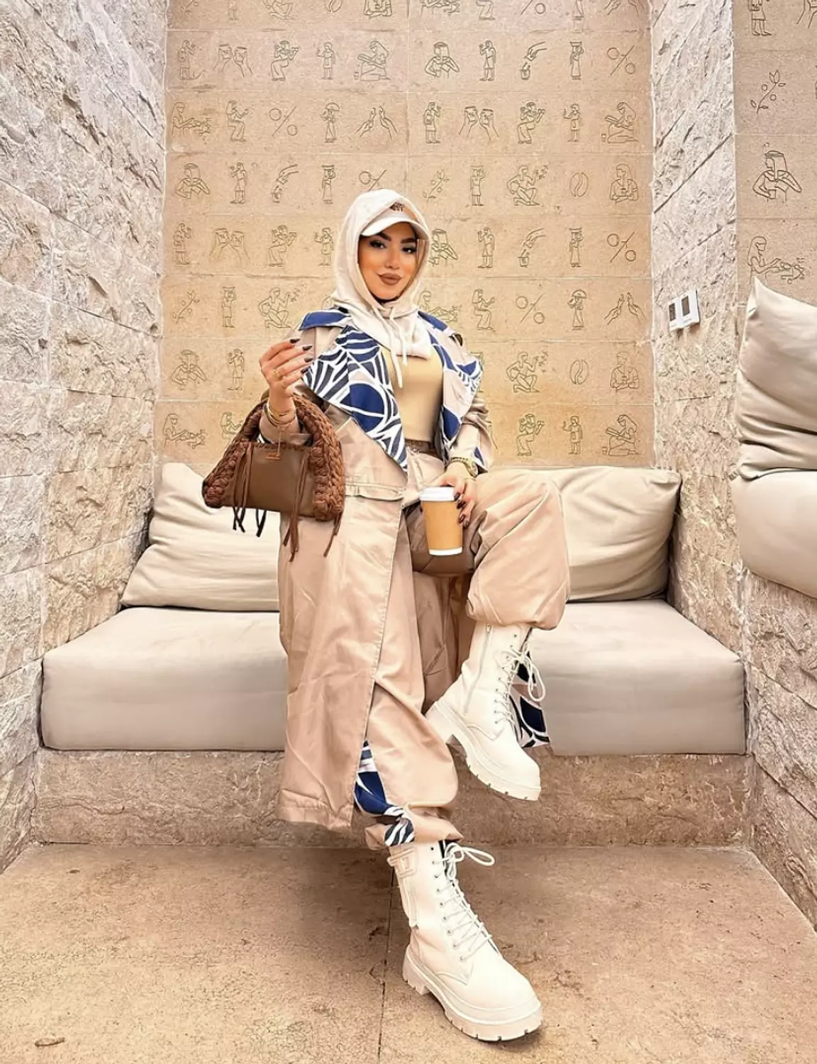 Beige Waterproof Suit (coat)   image