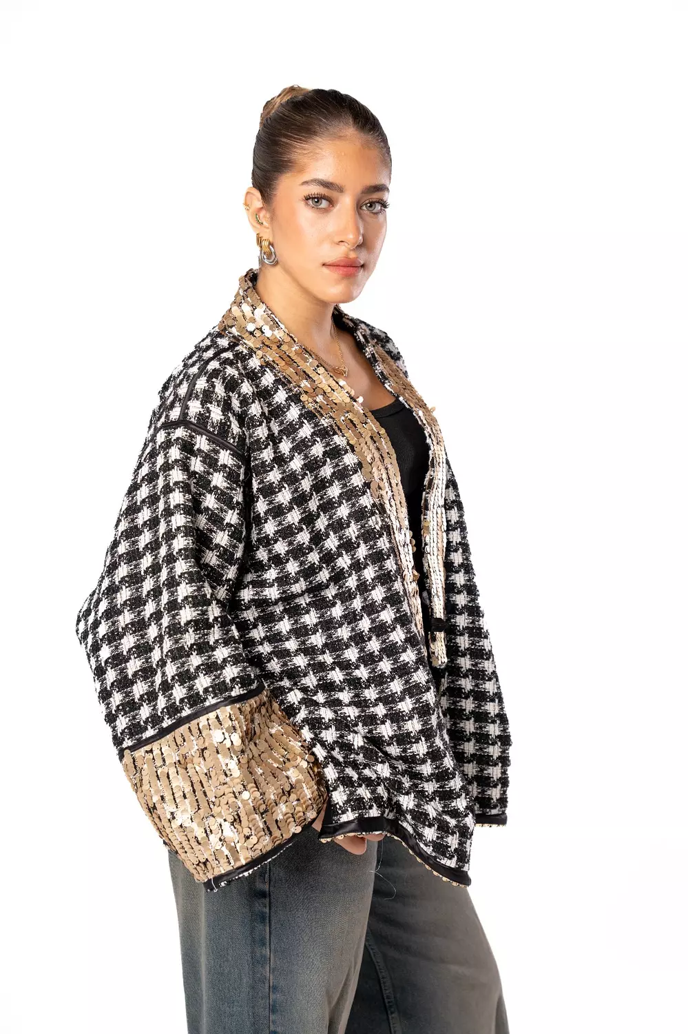 Luna Double Face Kimono hover image