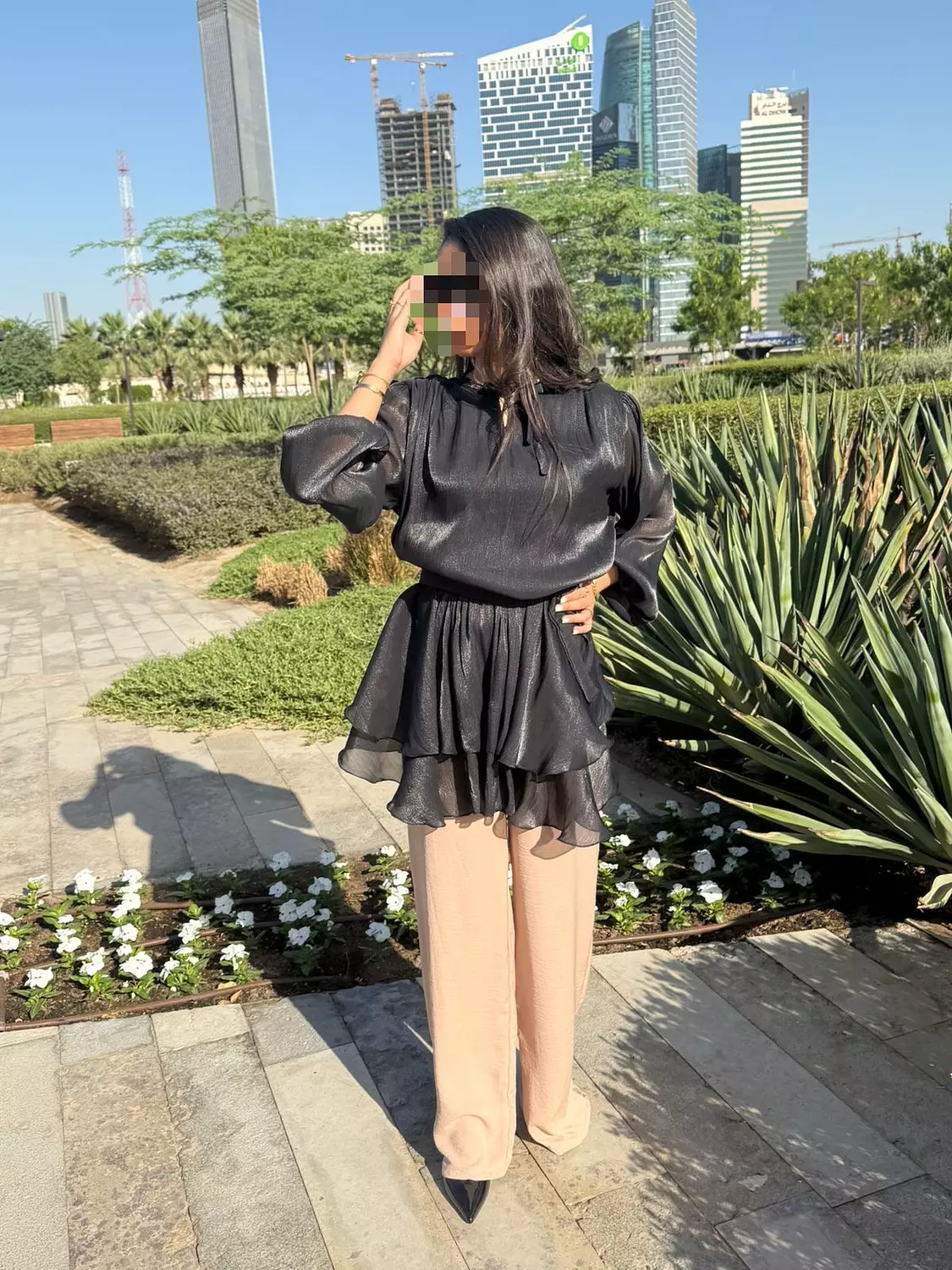 BLACK ELEGANT TOP 2