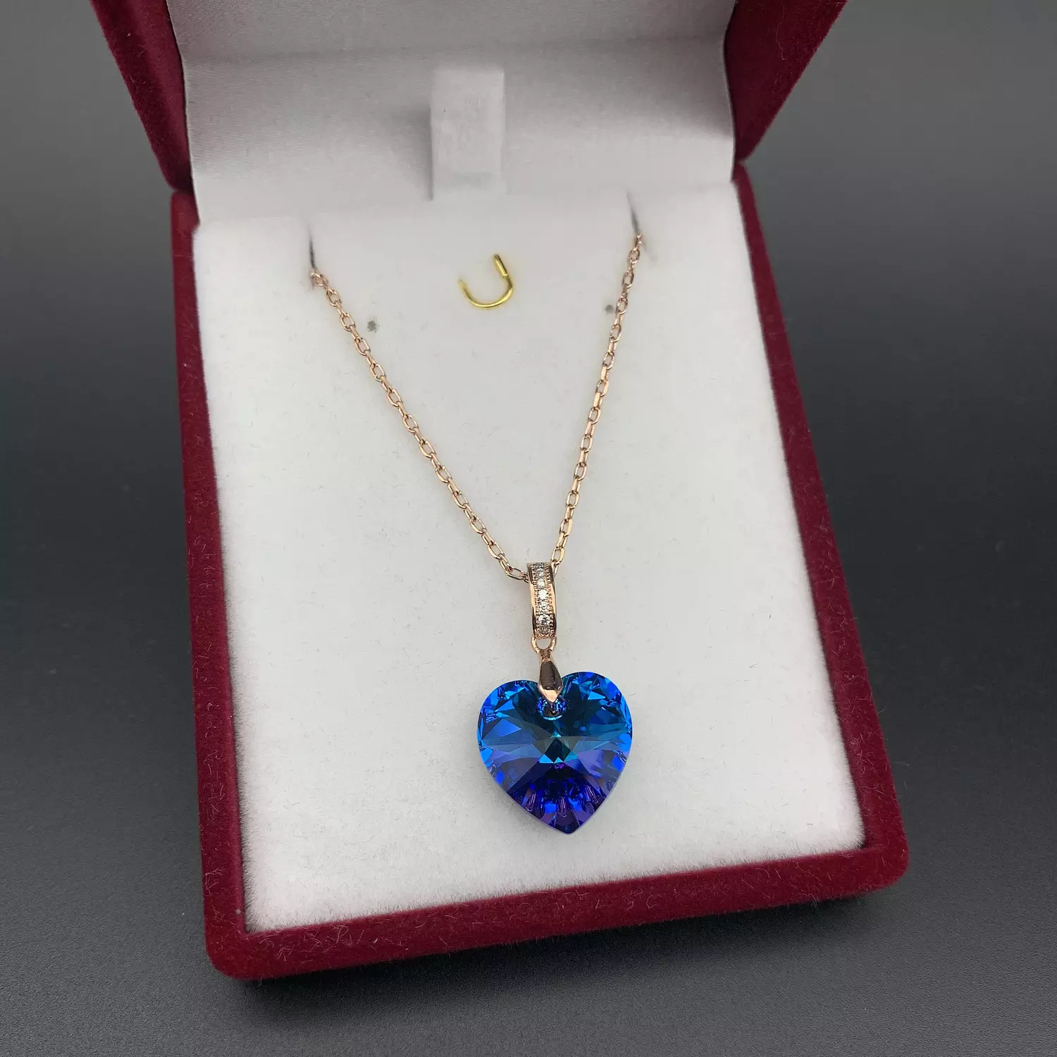 Blue Heart Necklace-1 image