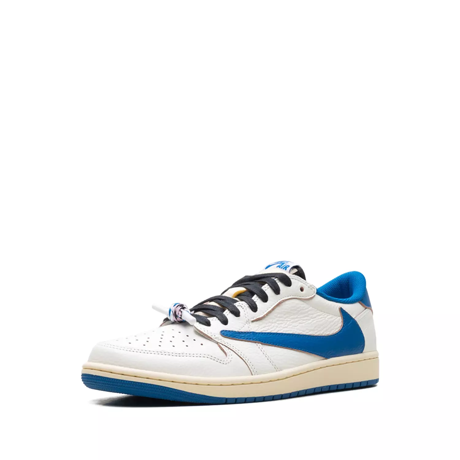Nike Air Jordan 1 Low OG SP Travis Scott x Fragment in a white 2