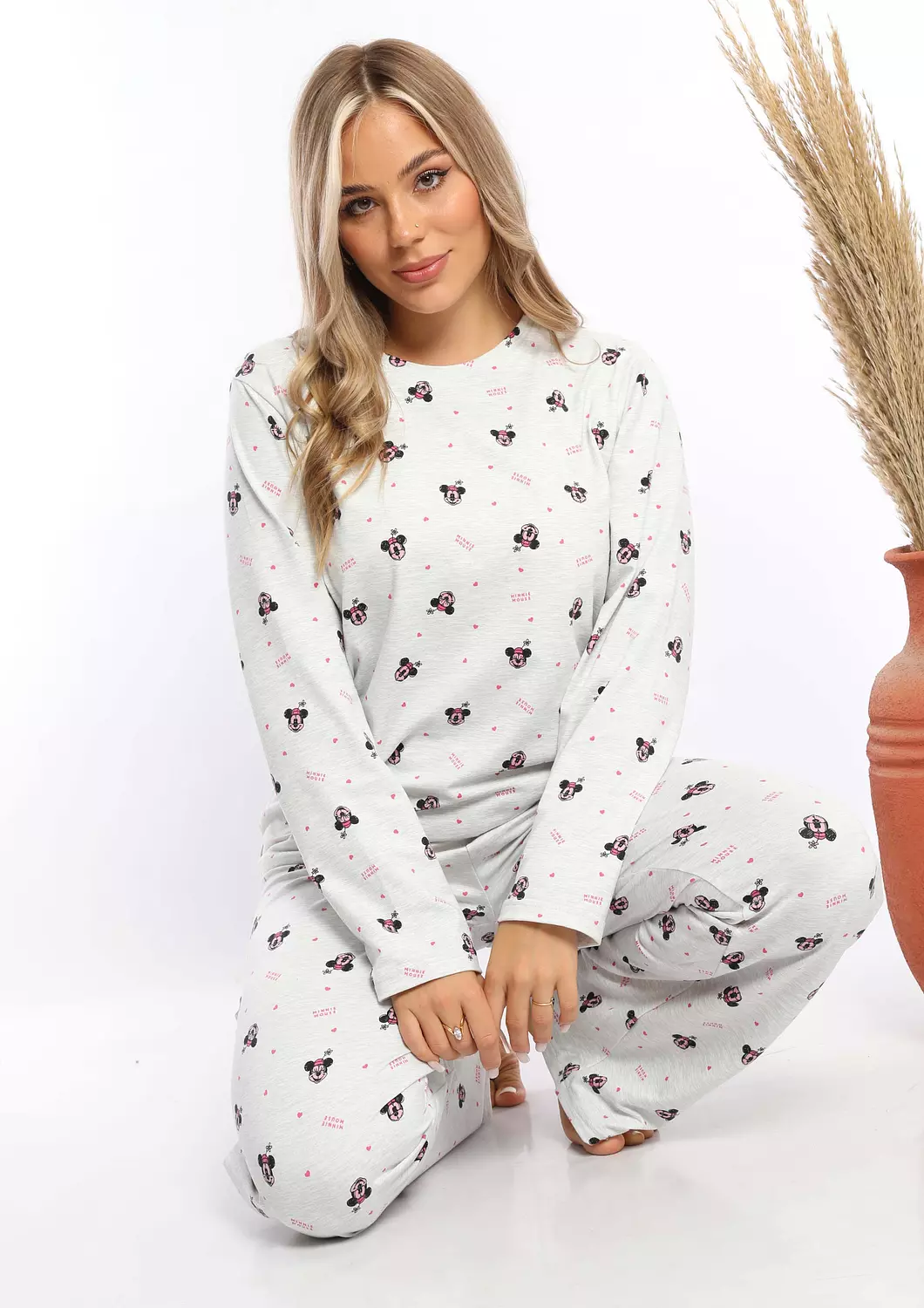 C327 mickey lovers pajama set  2
