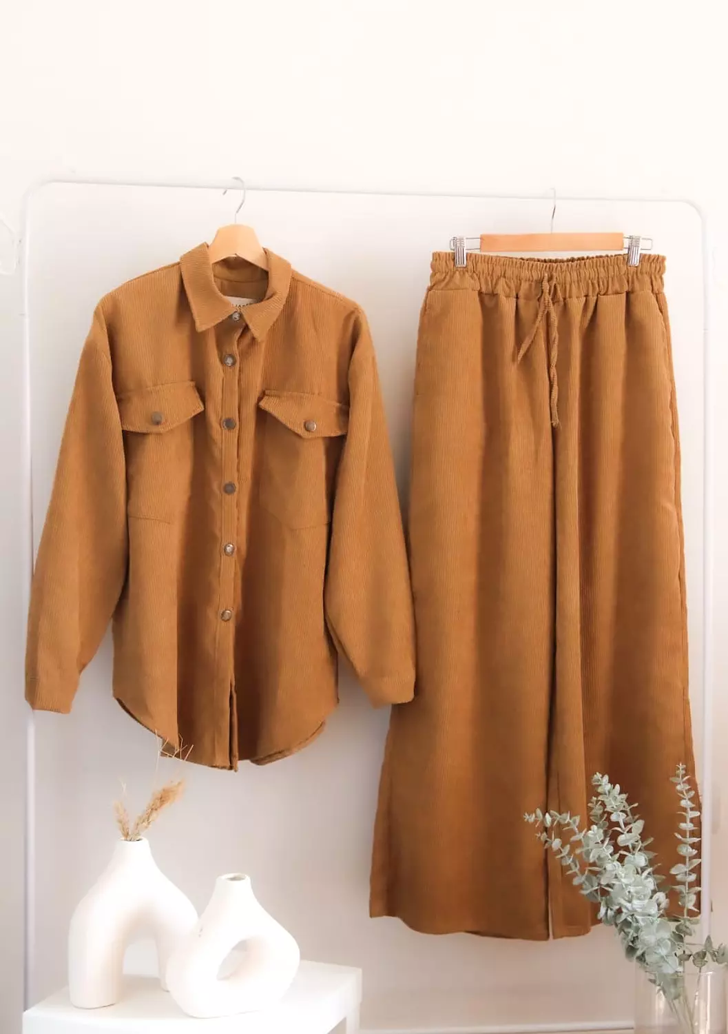 Hijab Corduroy Suit  10