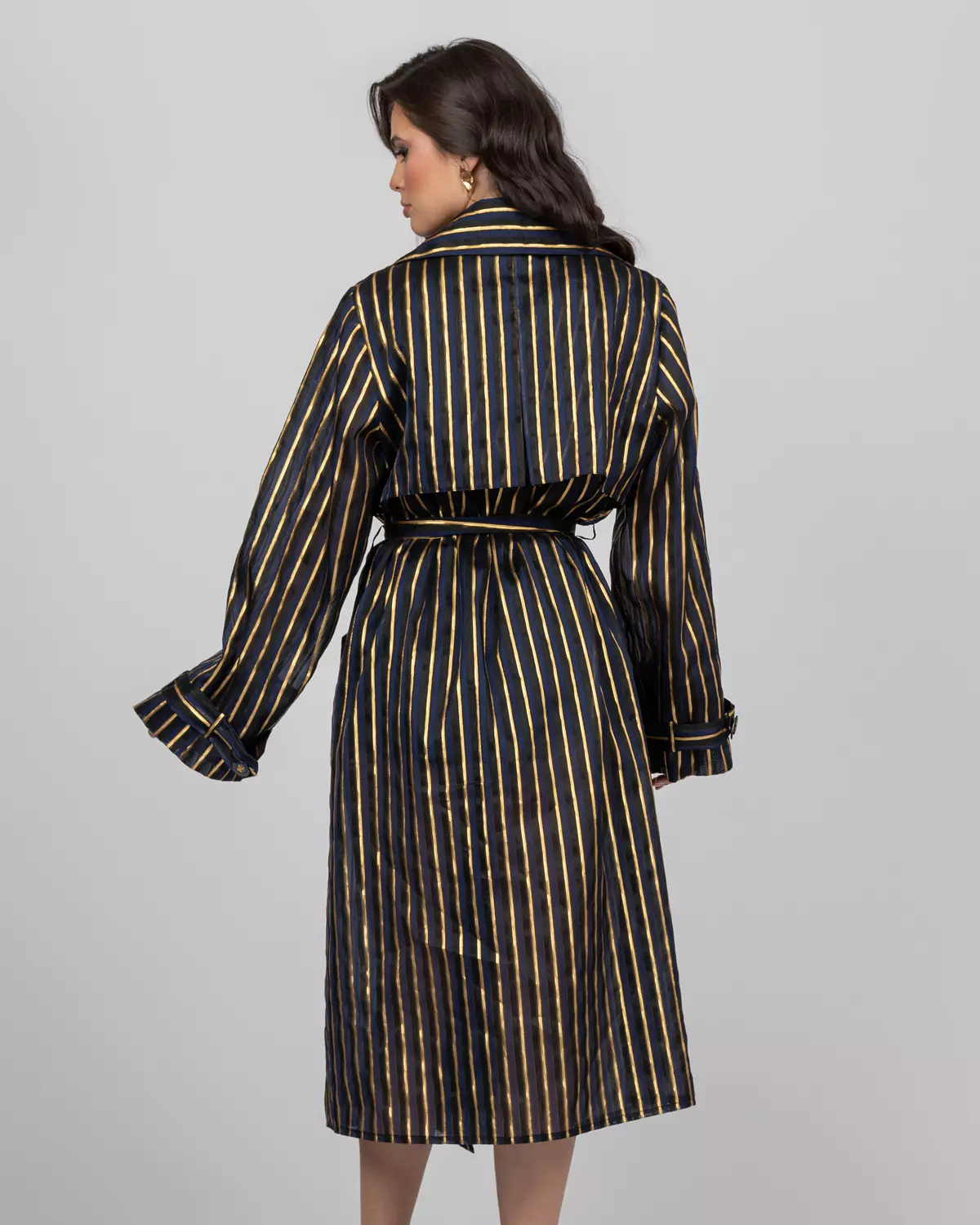 Organza Trench Coat 3