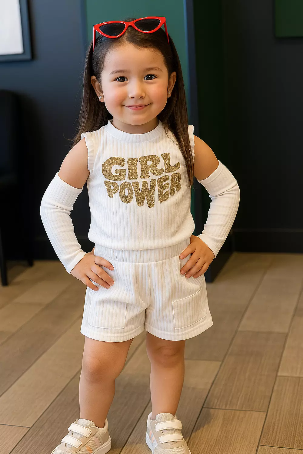 Power girl Top + short image