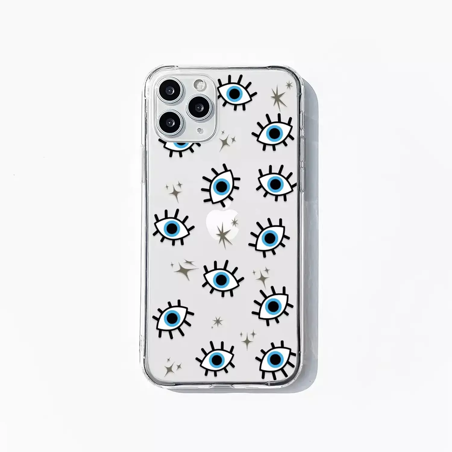 Transparent Evil Eye Mobile Case    image