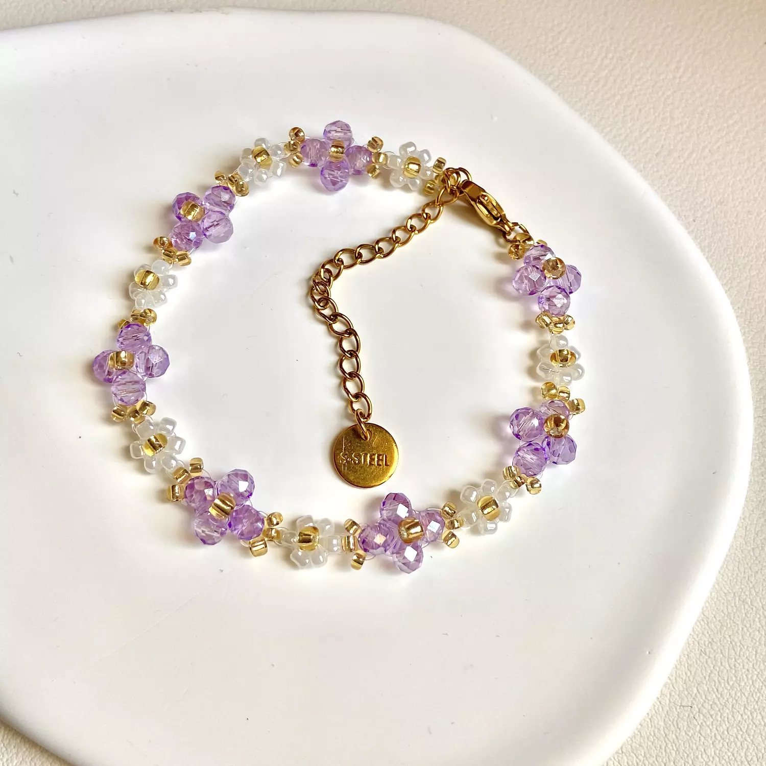 Rapunzel inspired bracelet💜👑 image