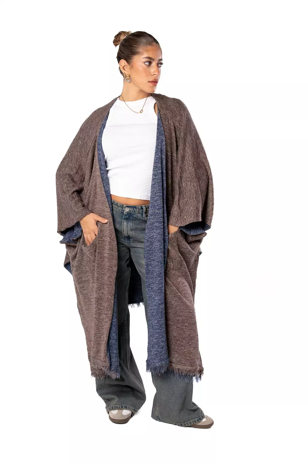 Haven Double Face Poncho 8