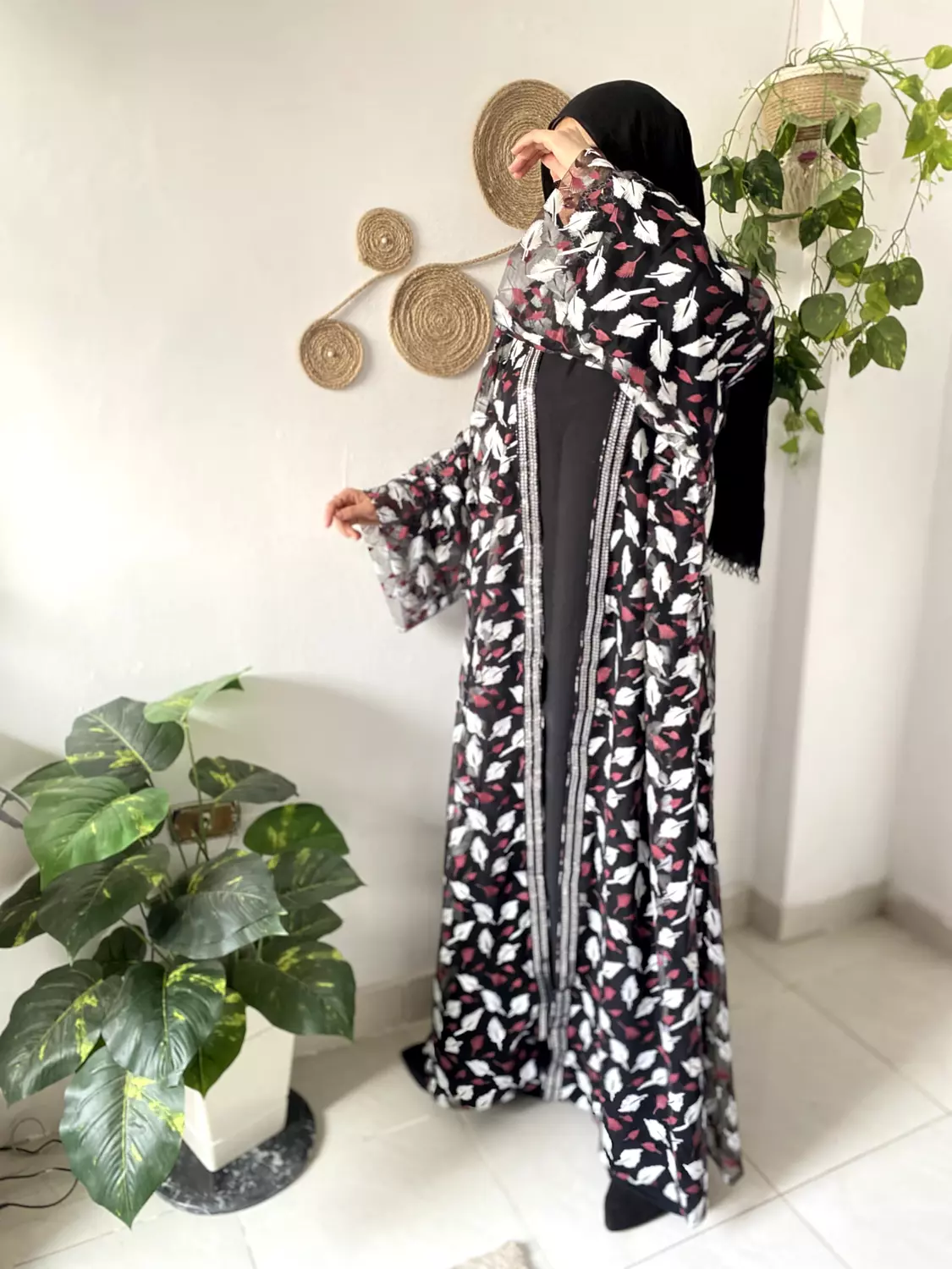 Kofttan with embroidered ribbon 4