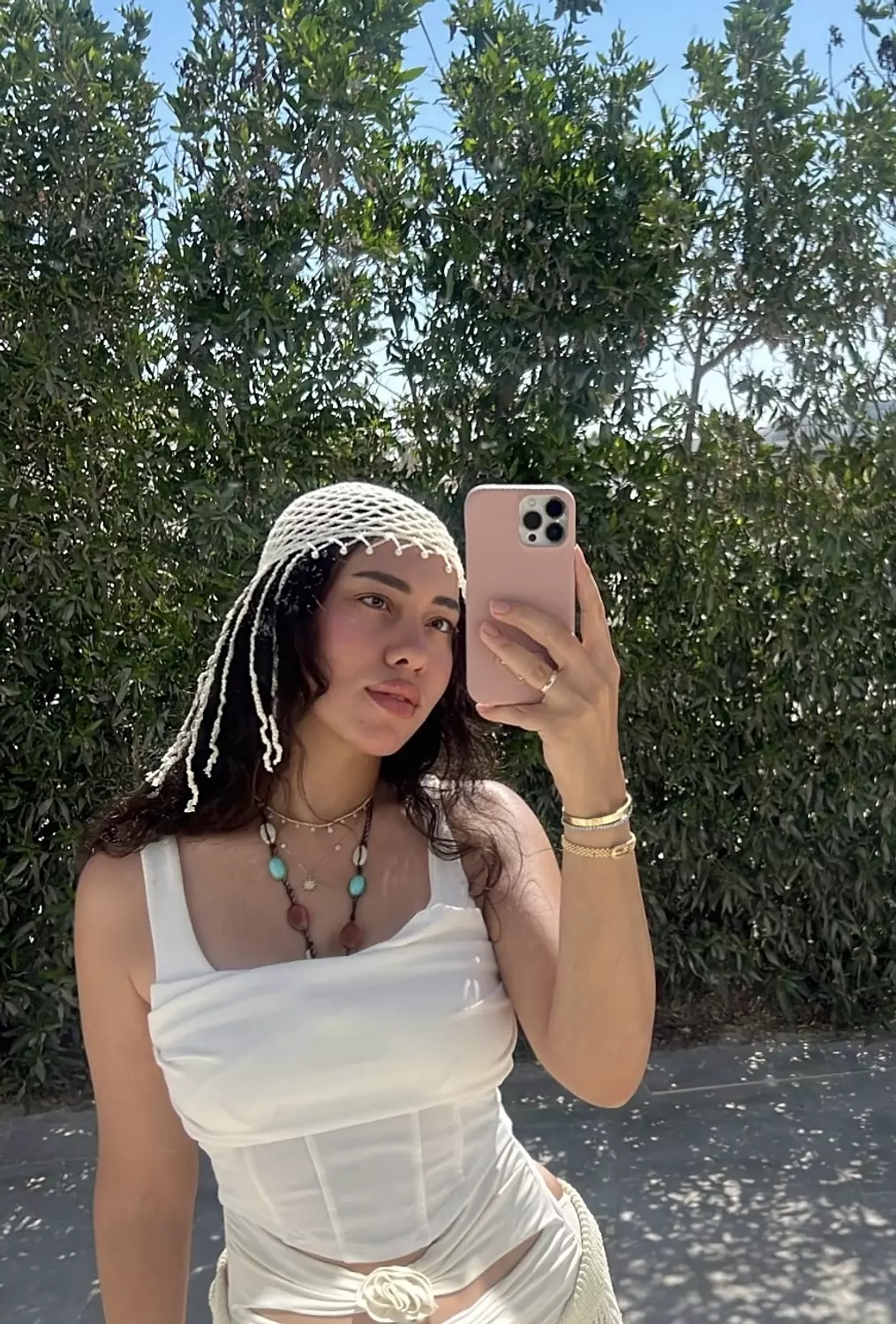 Myra crochet hat image