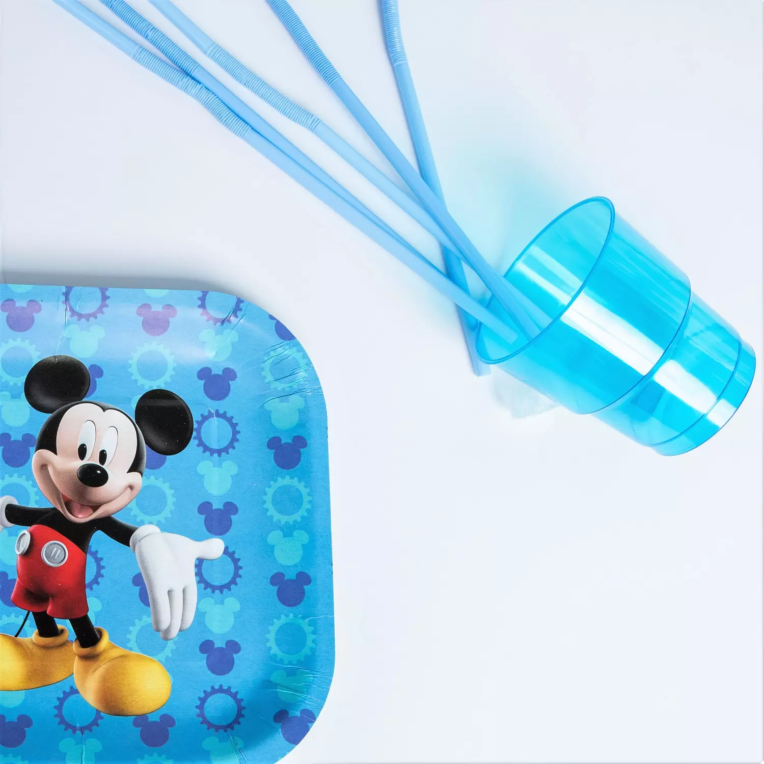 Mickey Square Paper Plates 2